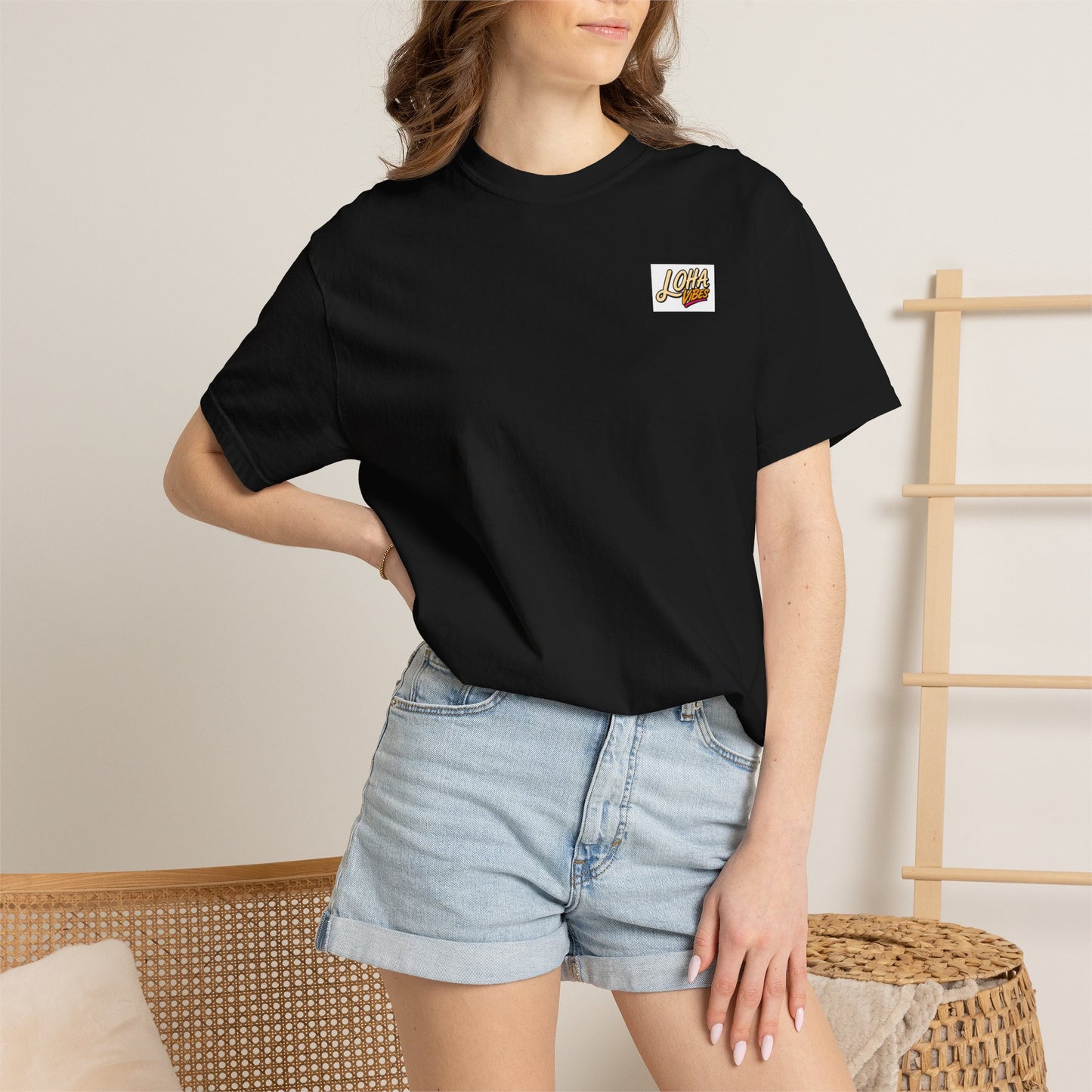 Retro 'Loha Vibes' Beach Van T-Shirt