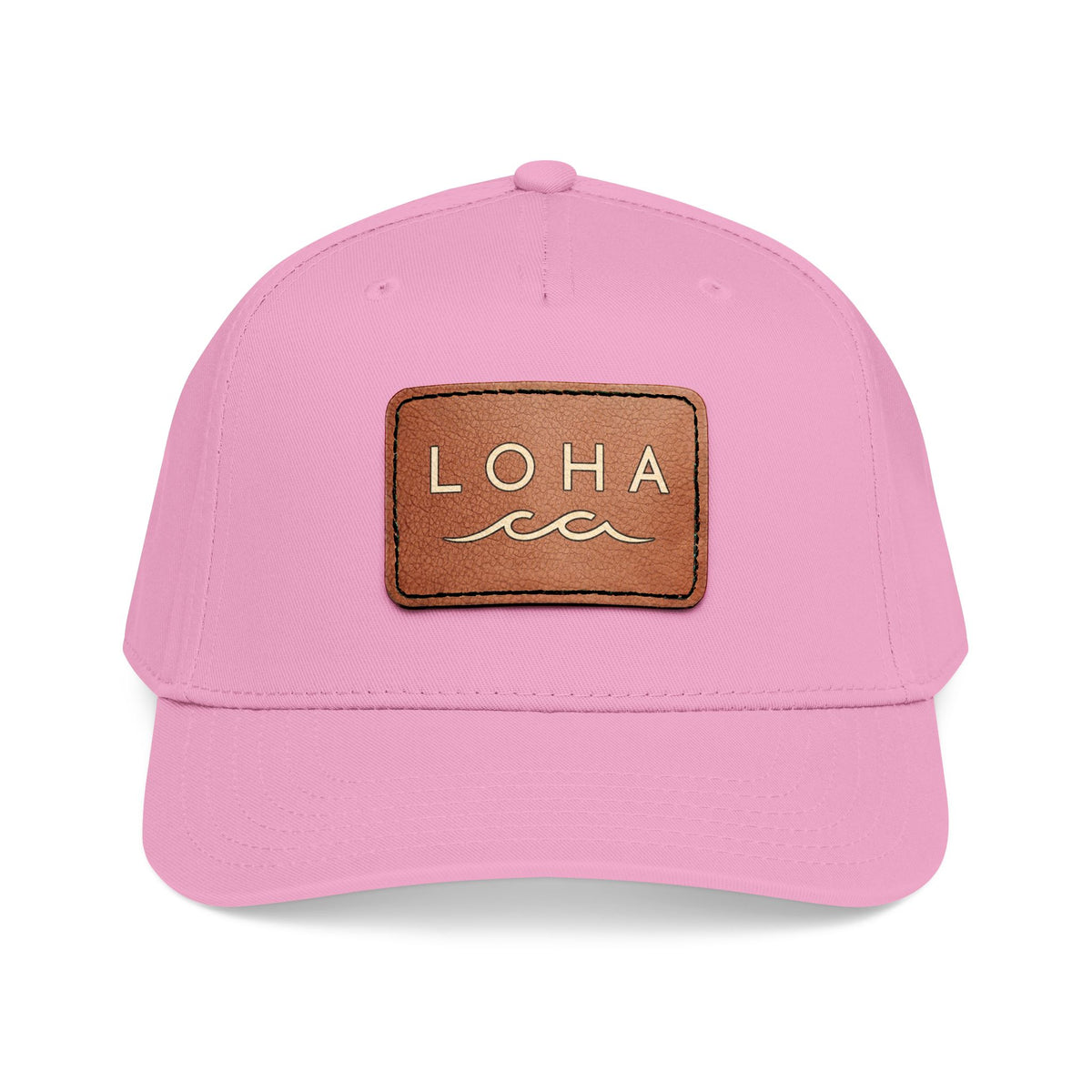 LOHA VIBES | Coastal Drifter Vegan Leather Patch Hat