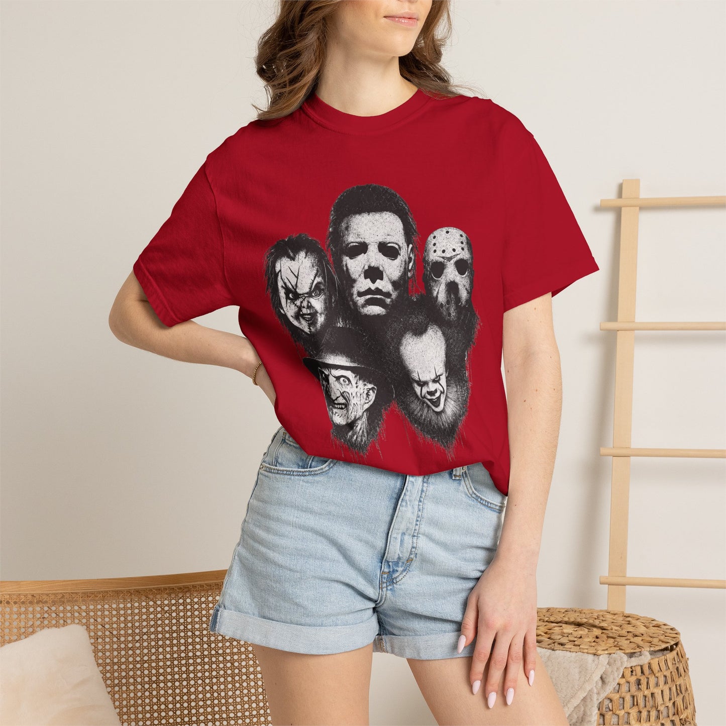 Horror Slasher Masks T-Shirt | Michael Myers, Jason, Freddy, Leatherface
