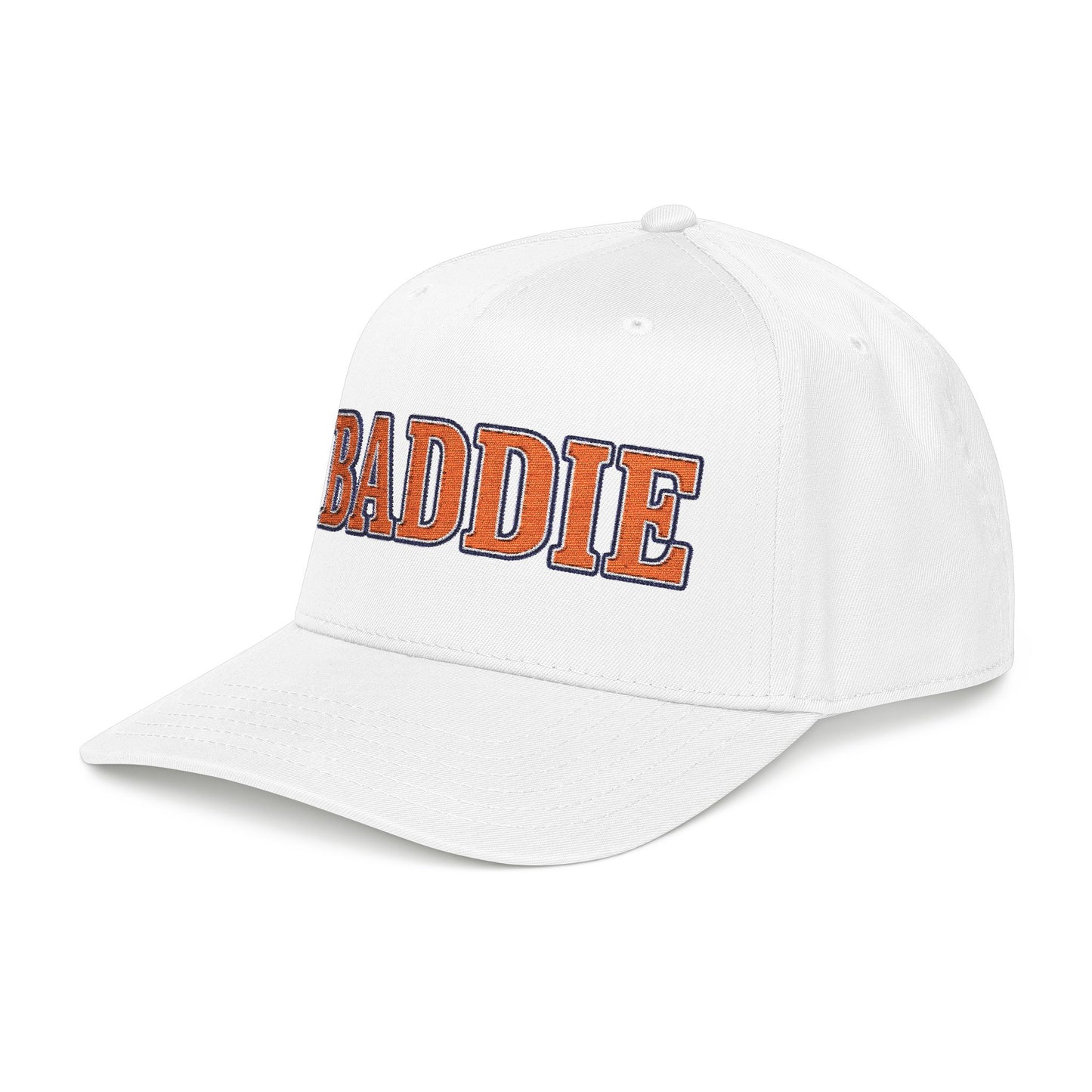 Baddie Distressed Embroidered Cap