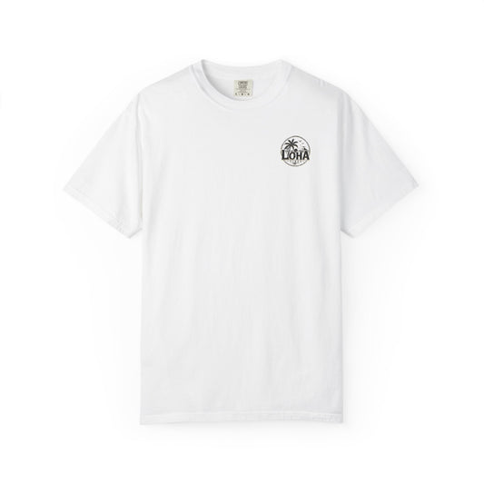 Loha Vibes Tropical Surf Graphic T-Shirt