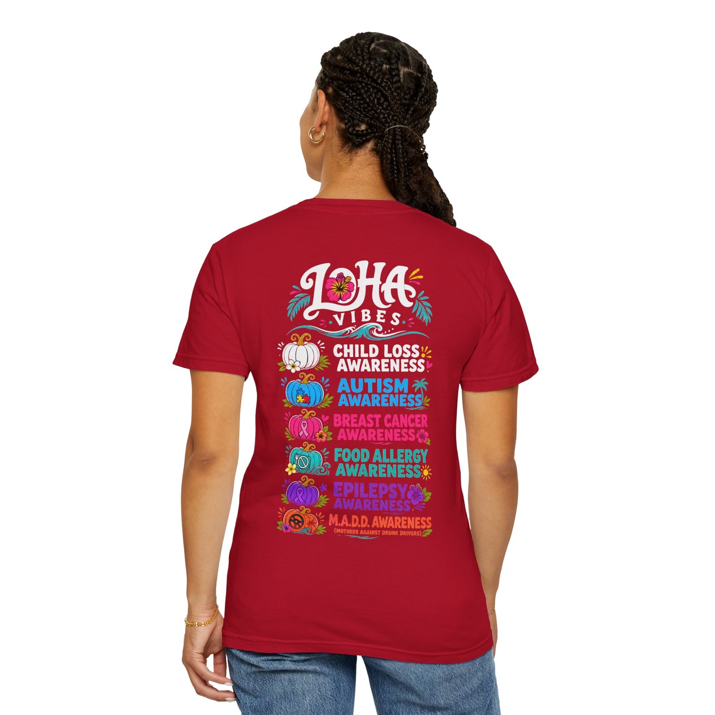 Awareness Pumpkins T-Shirt — Loha Vibes Causes Tee