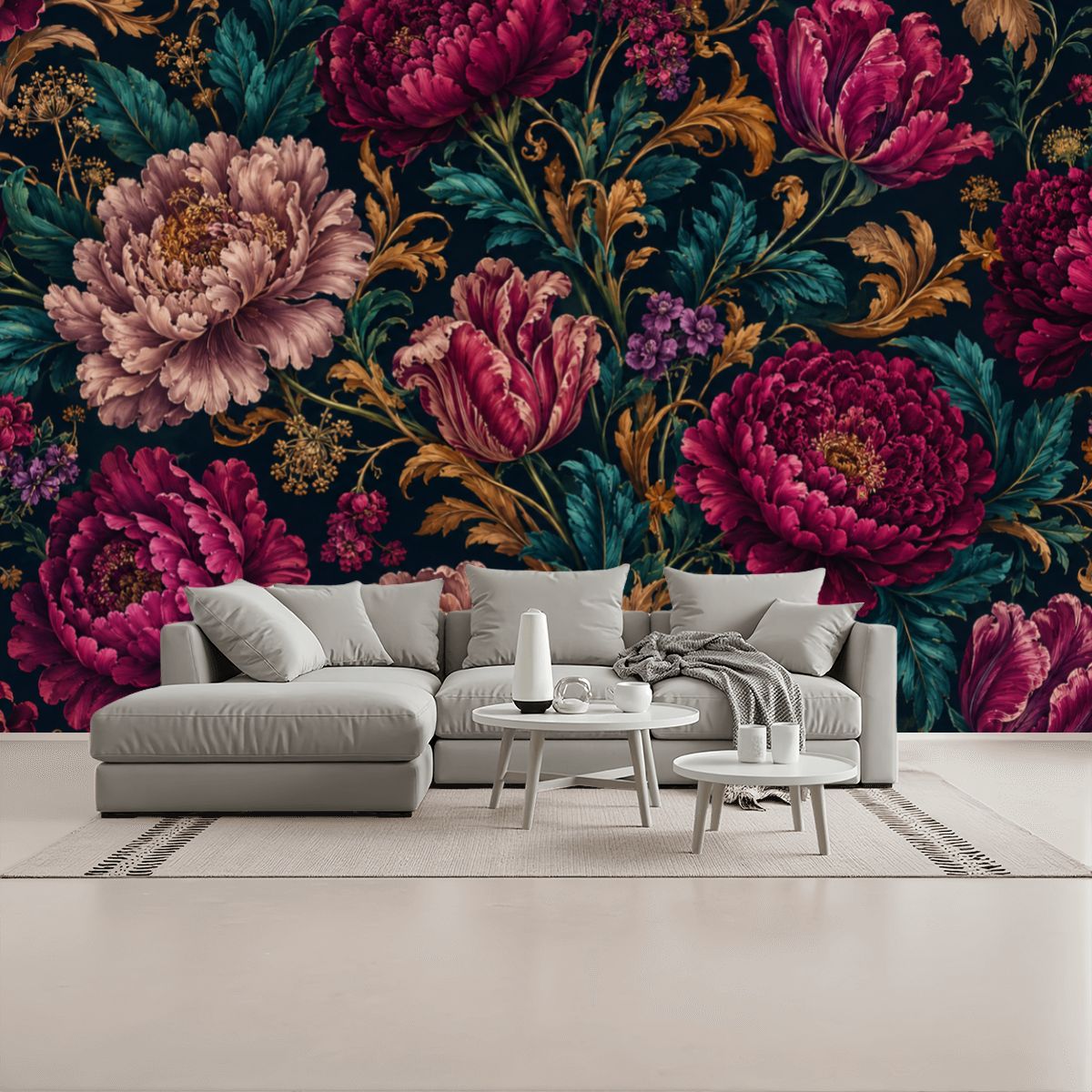 Botanical Mural Wallpaper 144"x100"