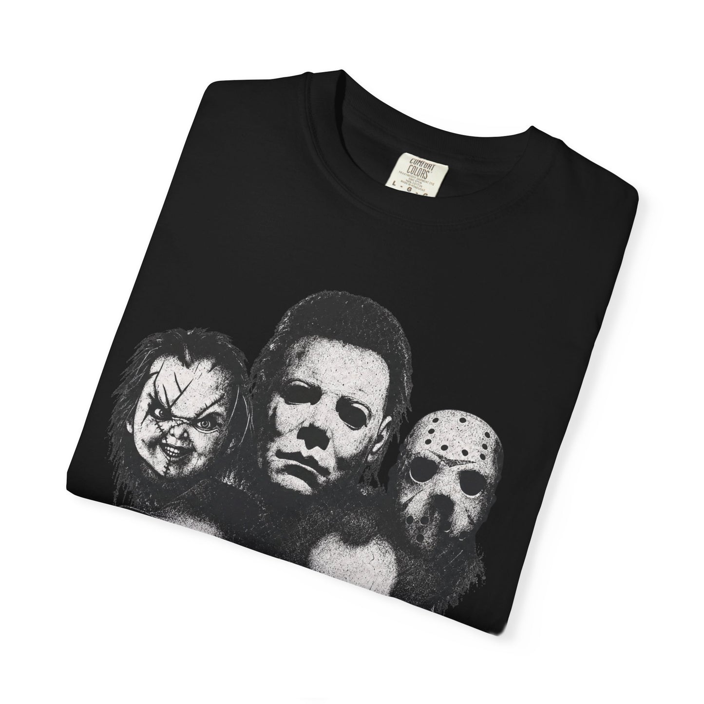 Horror Slasher Masks T-Shirt | Michael Myers, Jason, Freddy, Leatherface
