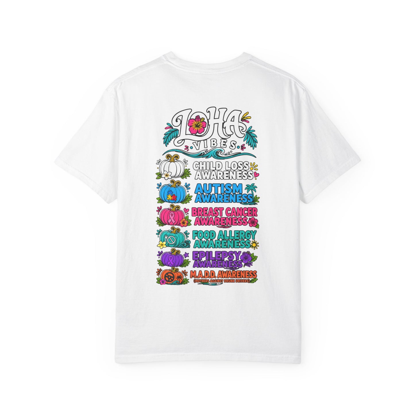 Awareness Pumpkins T-Shirt — Loha Vibes Causes Tee