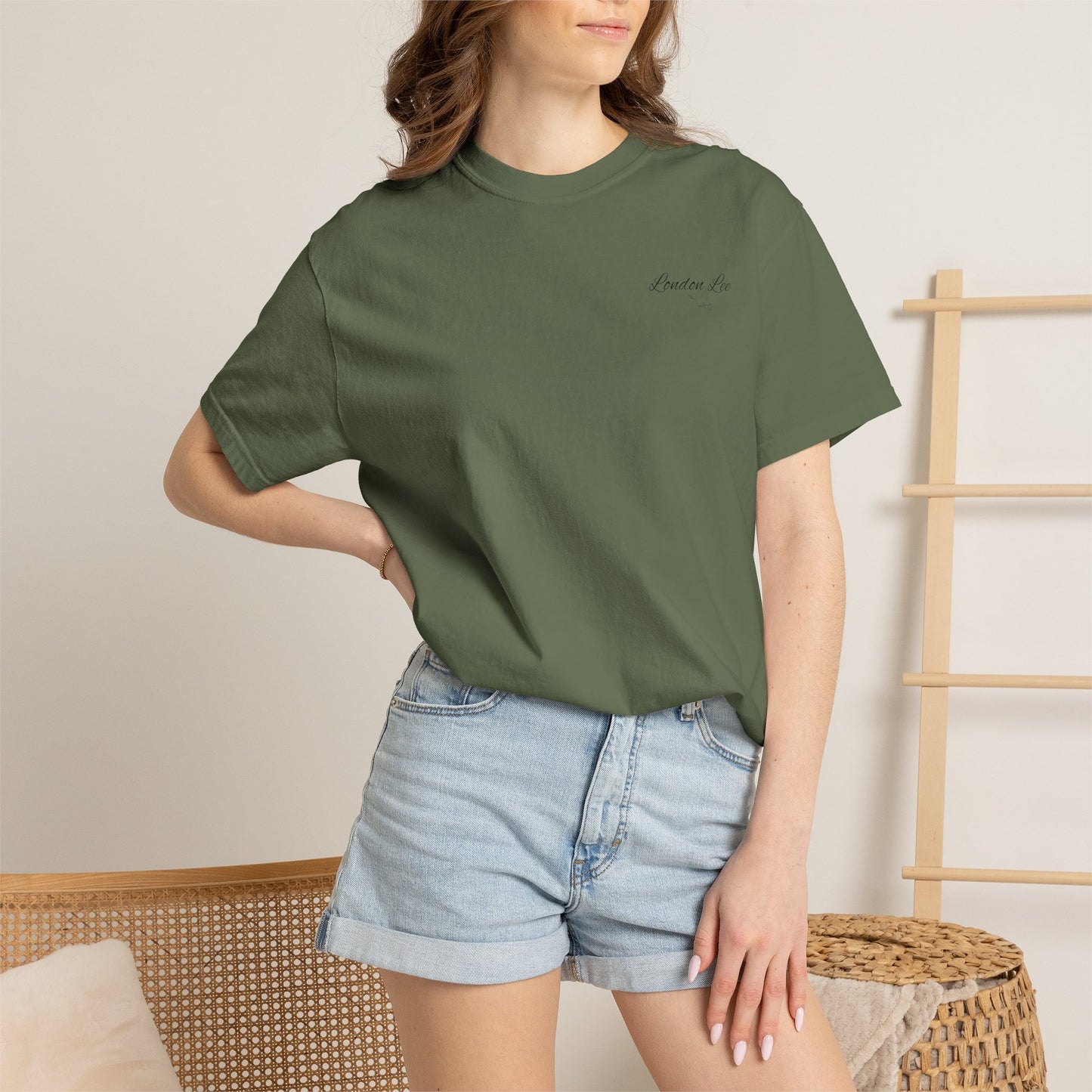 T-Shirt — October Pregnancy & Childloss Awareness Sunset Floral Backprint