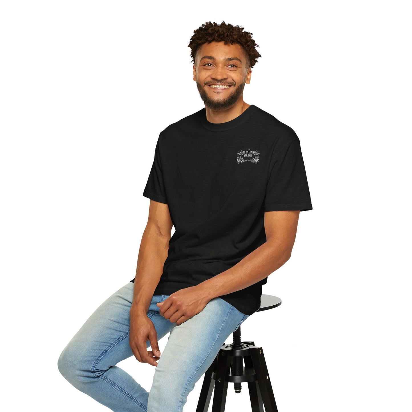 Dad Bod T-Shirt — 'Dad Bod: Taking It Easy' Retro Skull Graphic Tee