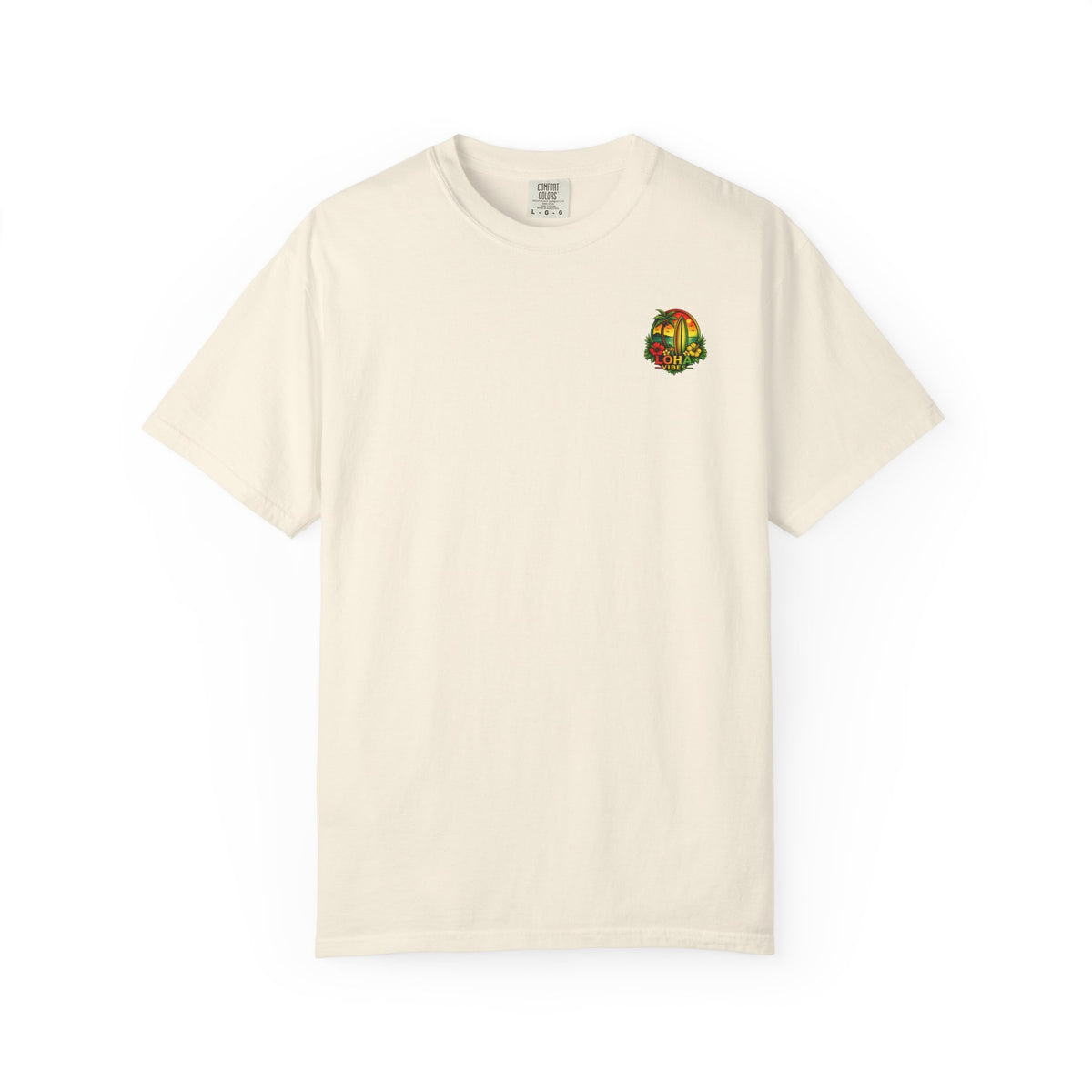Loha Vibes T-Shirt — Tropical Surf Sunset Tee