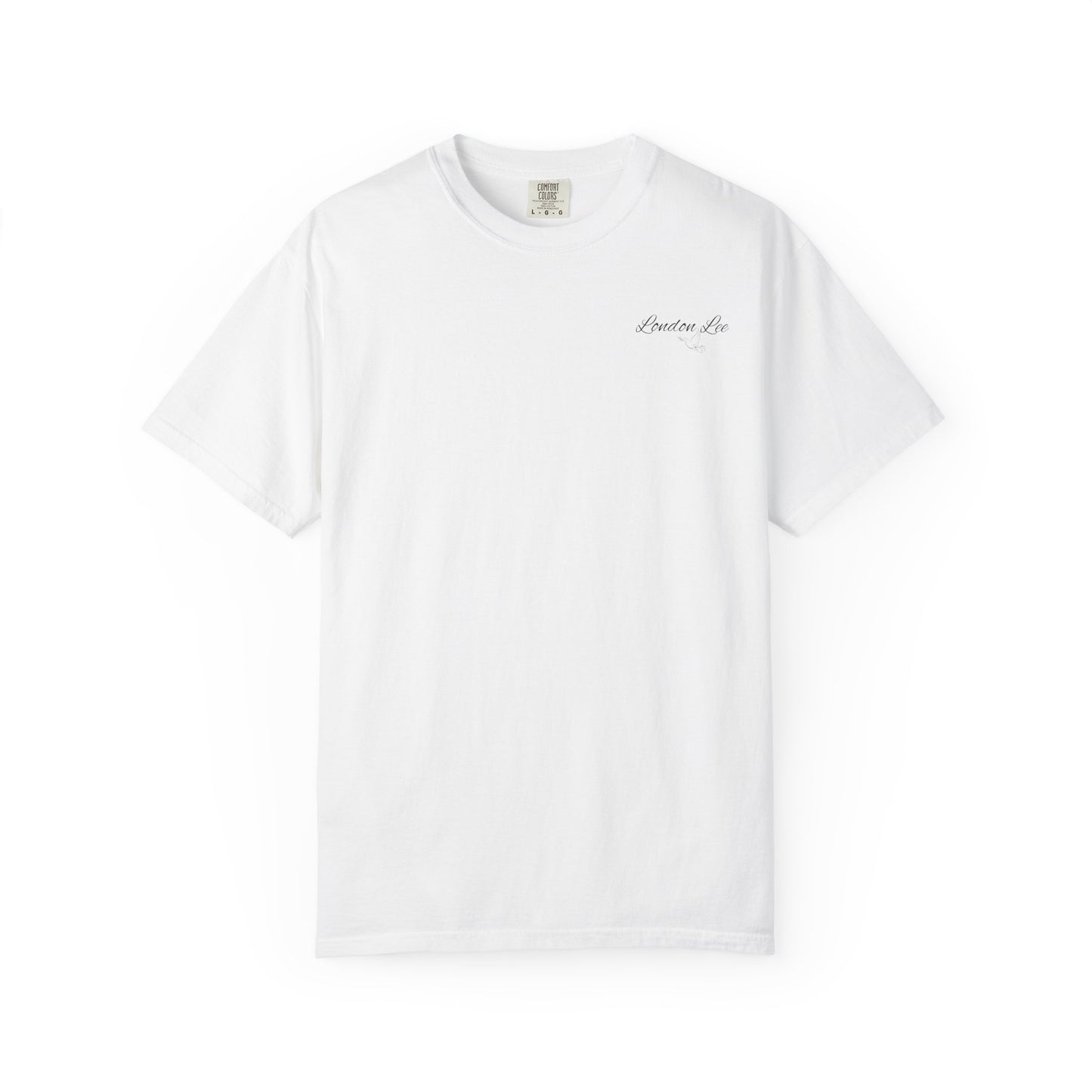 T-Shirt — October Pregnancy & Childloss Awareness Sunset Floral Backprint