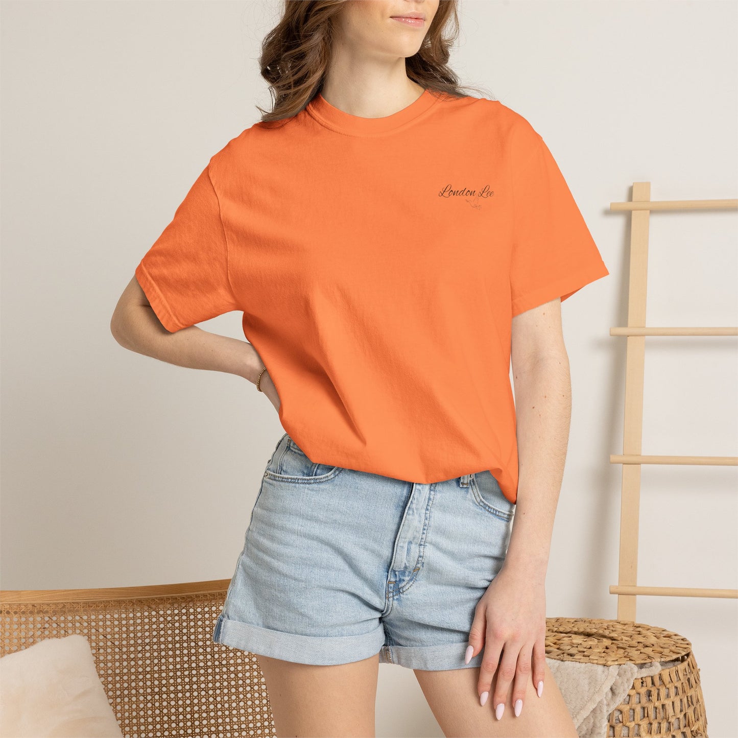 T-Shirt — October Pregnancy & Childloss Awareness Sunset Floral Backprint