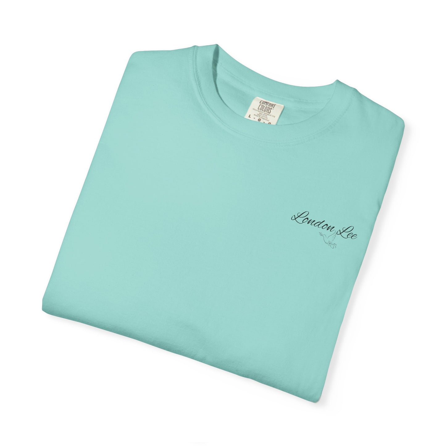 T-Shirt — October Pregnancy & Childloss Awareness Sunset Floral Backprint