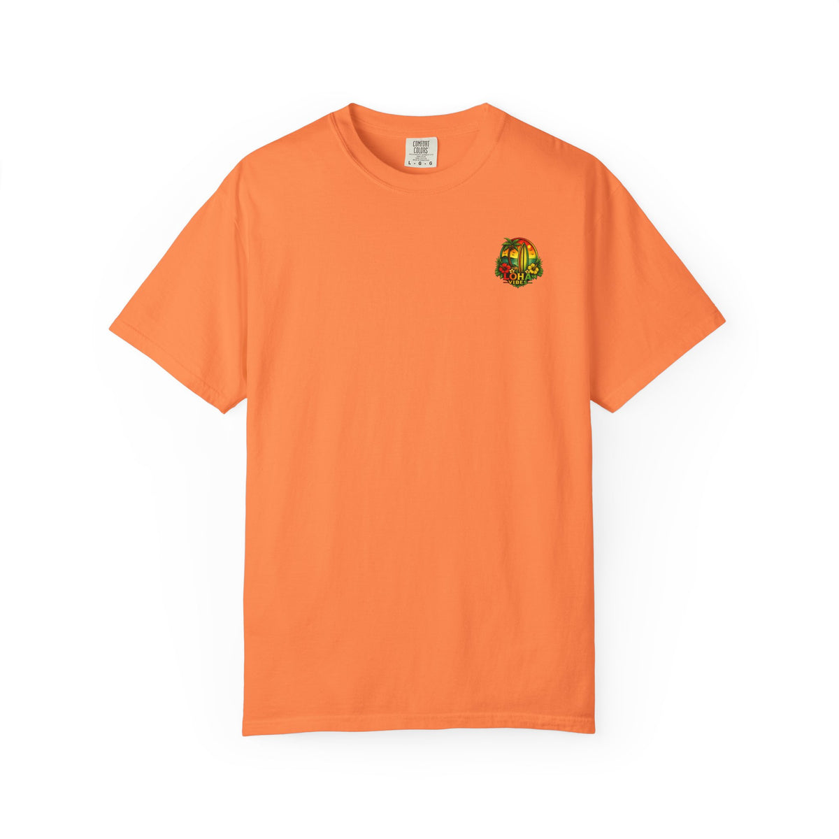 Loha Vibes T-Shirt — Tropical Surf Sunset Tee