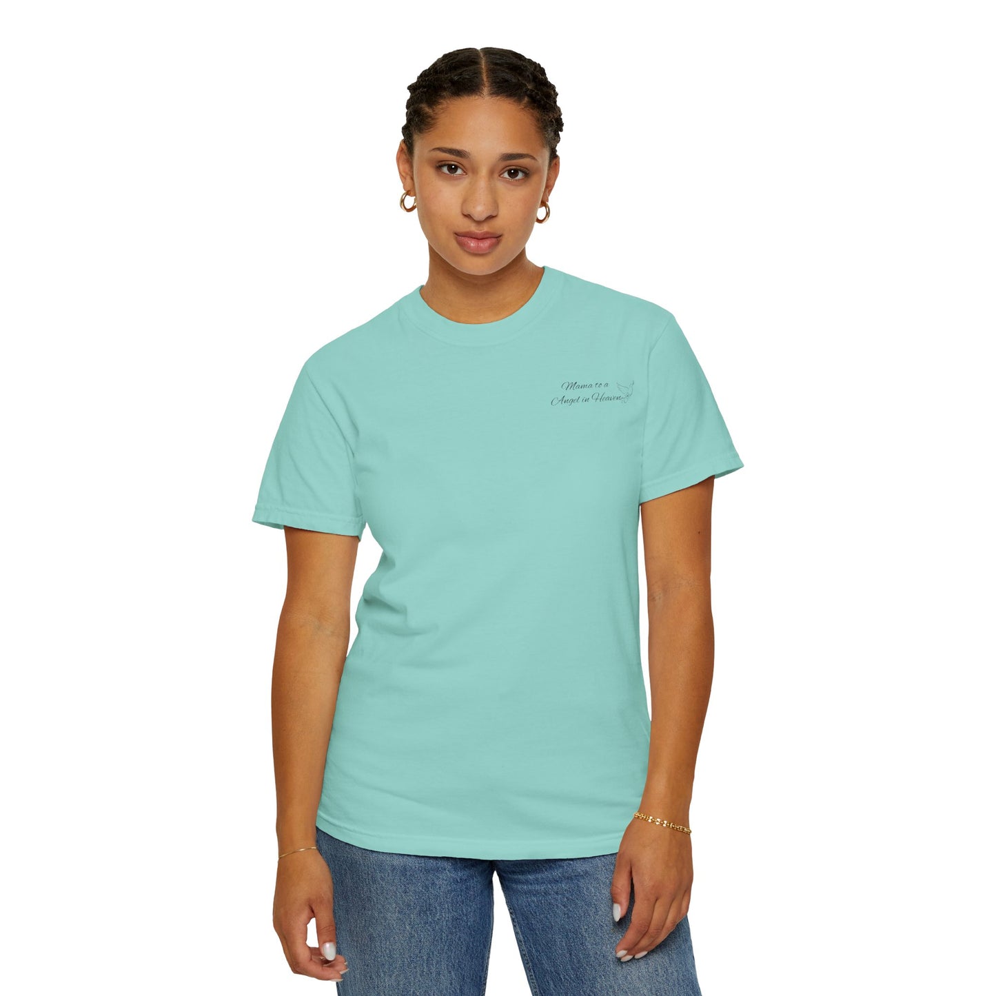 October Child & Pregnancy Awareness T-Shirt — Hawaiian Sunset Awareness Tee