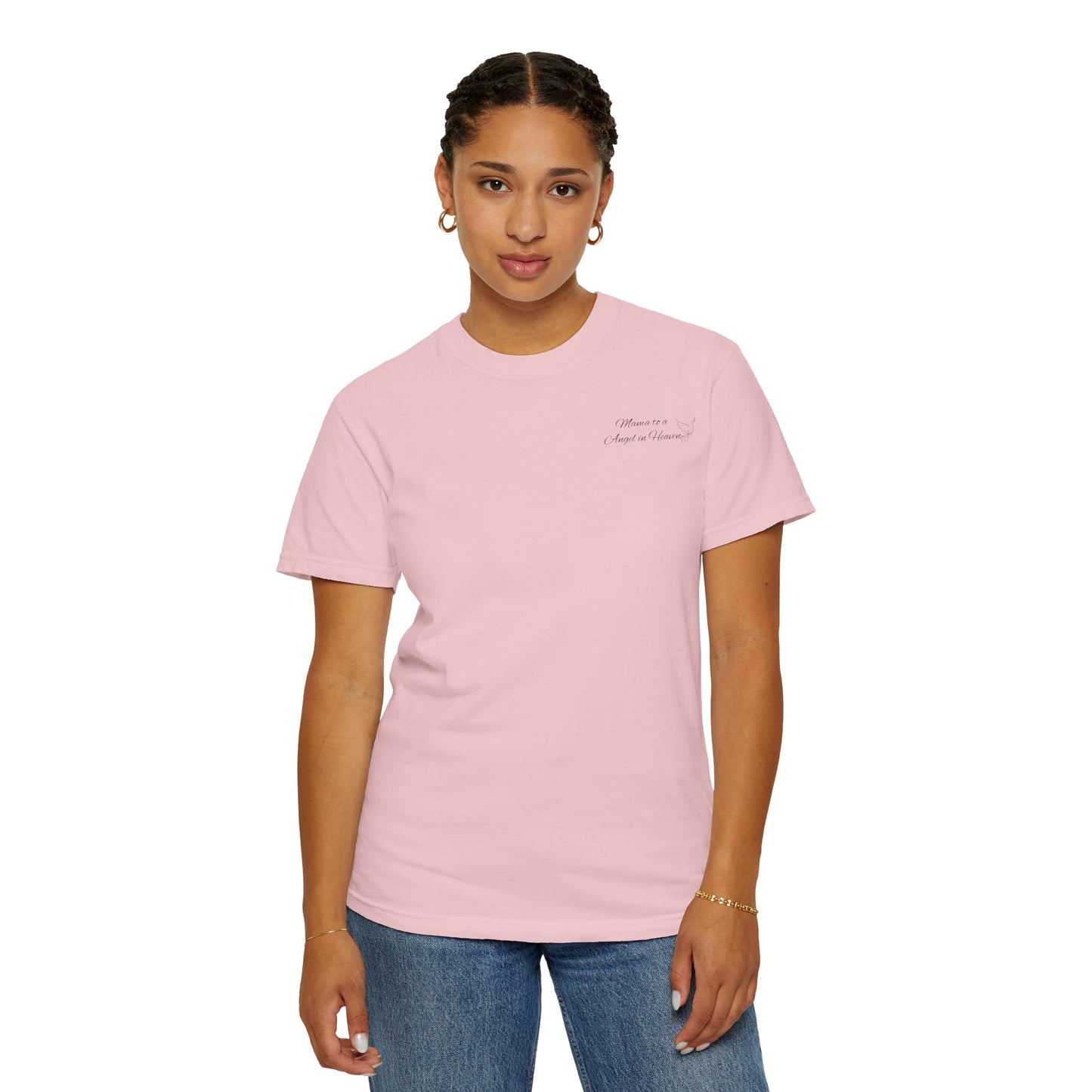 October Child & Pregnancy Awareness T-Shirt — Hawaiian Sunset Awareness Tee