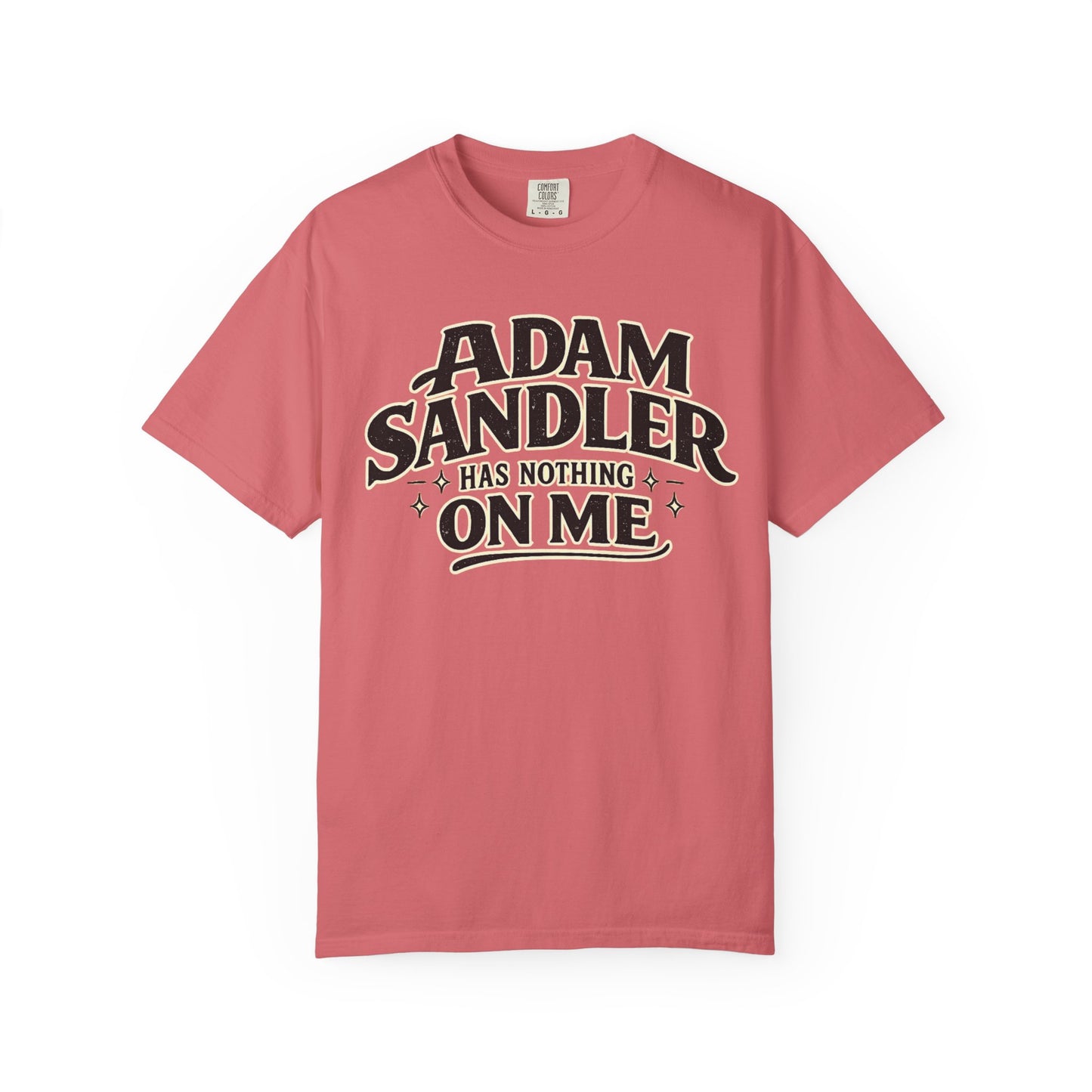 Adam has Nothing On Me T-shirt | Bold Retro Text Tee