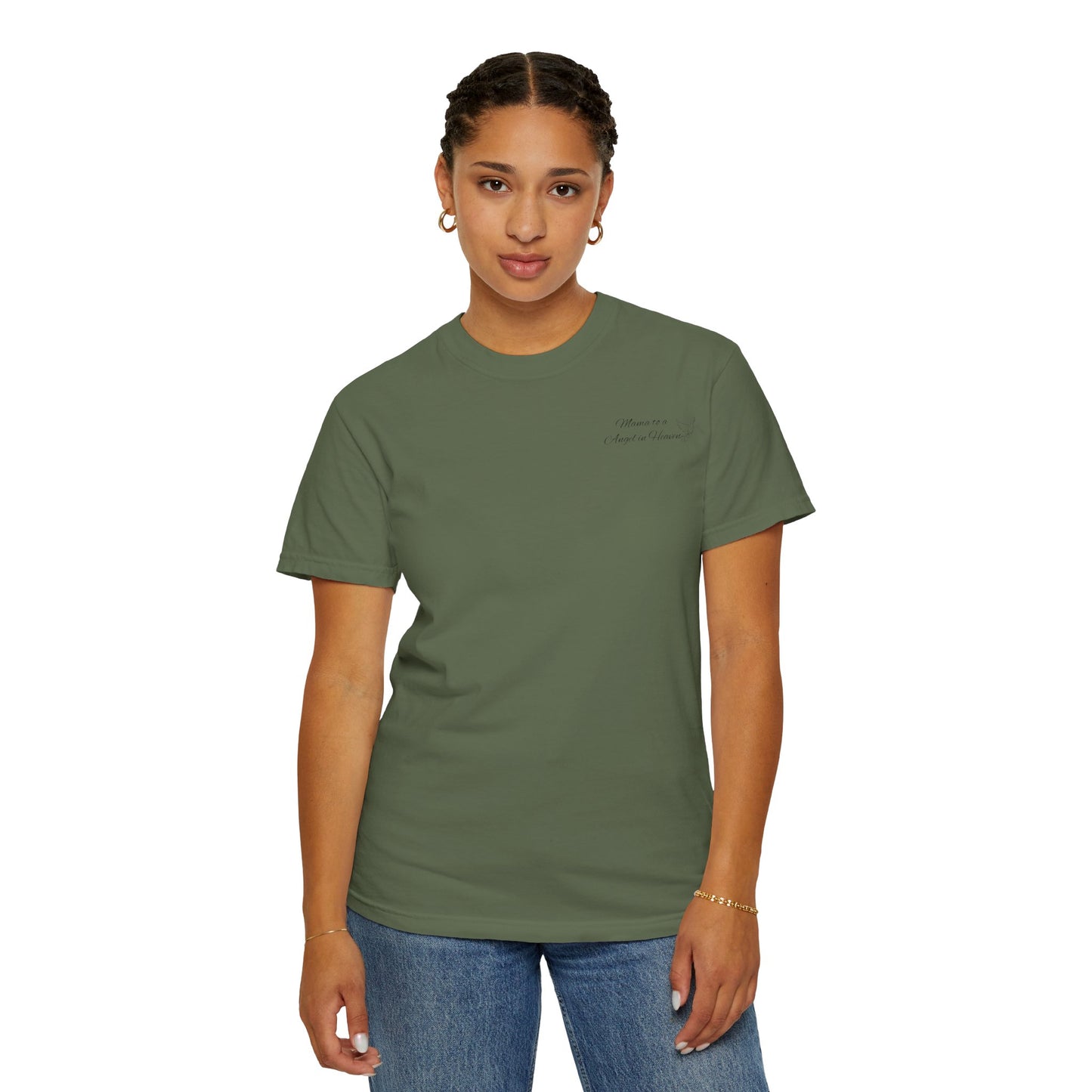 October Child & Pregnancy Awareness T-Shirt — Hawaiian Sunset Awareness Tee