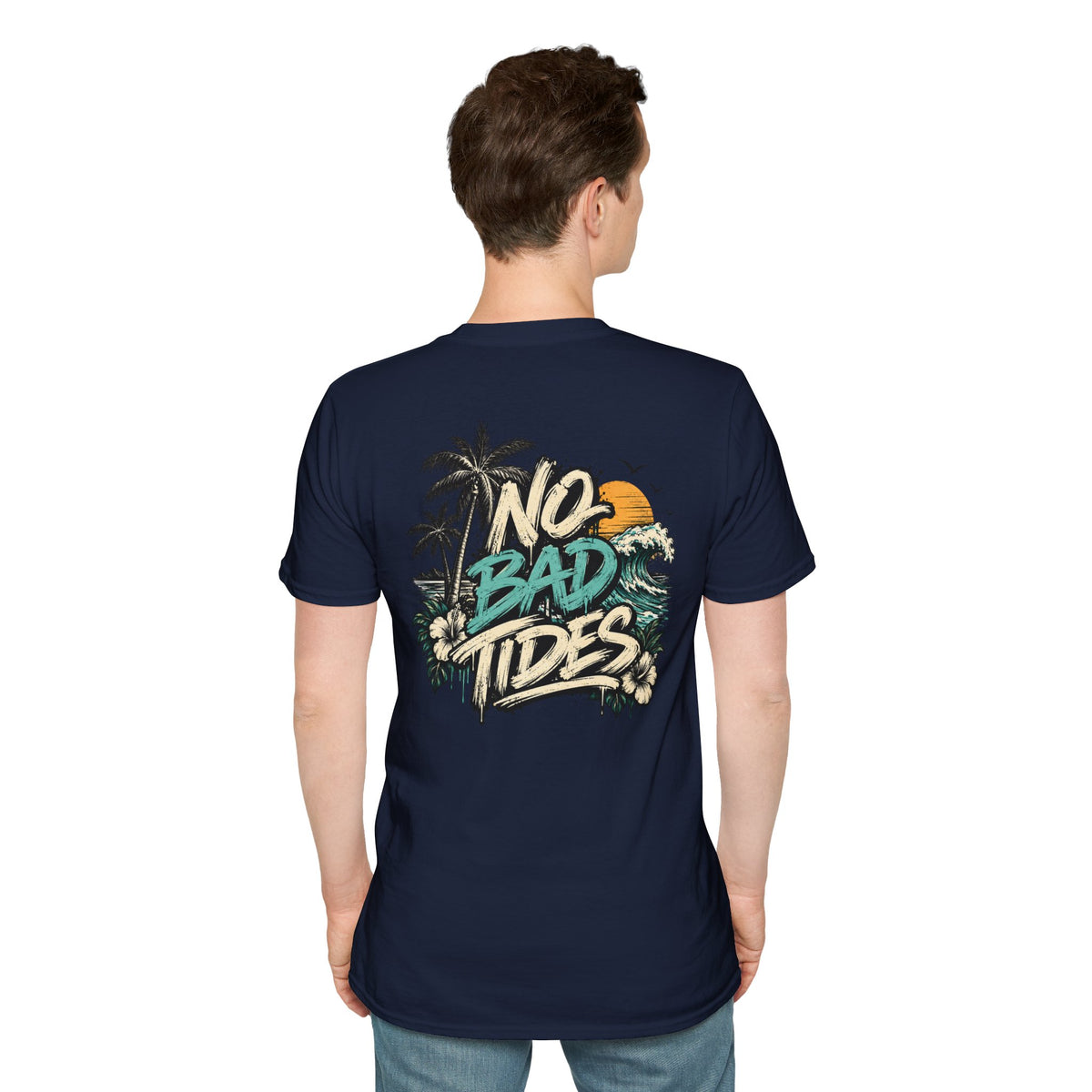LOHA VIBES - No Bad Tides Beach Vacation T-Shirt