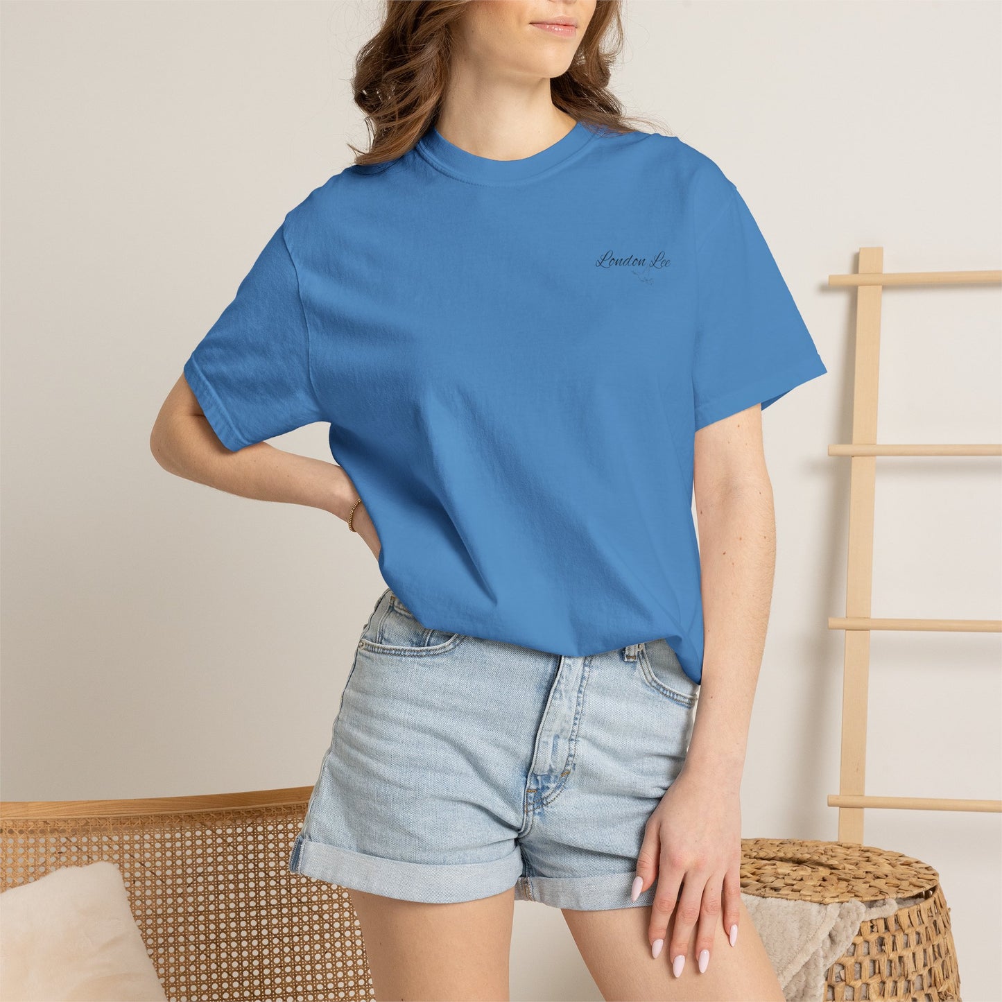 T-Shirt — October Pregnancy & Childloss Awareness Sunset Floral Backprint