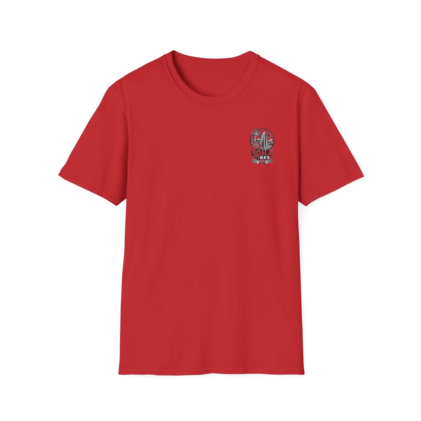 Surf Circle T-Shirt — Loha Surfboard Beach Graphic