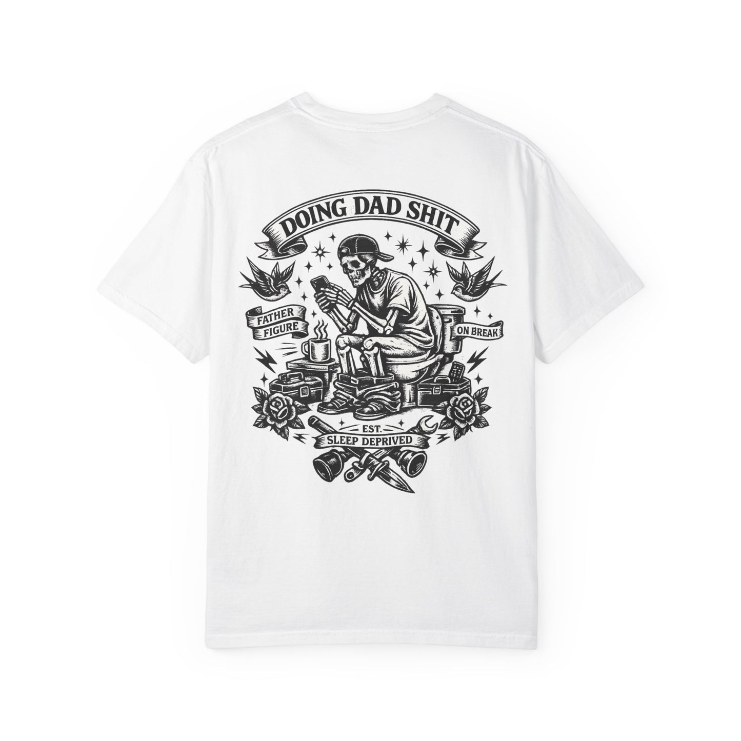 Doing Dad Shit T-Shirt | Dad Life, Retro Tattoo Style