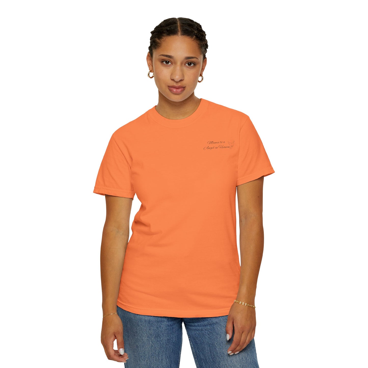 October Child & Pregnancy Awareness T-Shirt — Hawaiian Sunset Awareness Tee