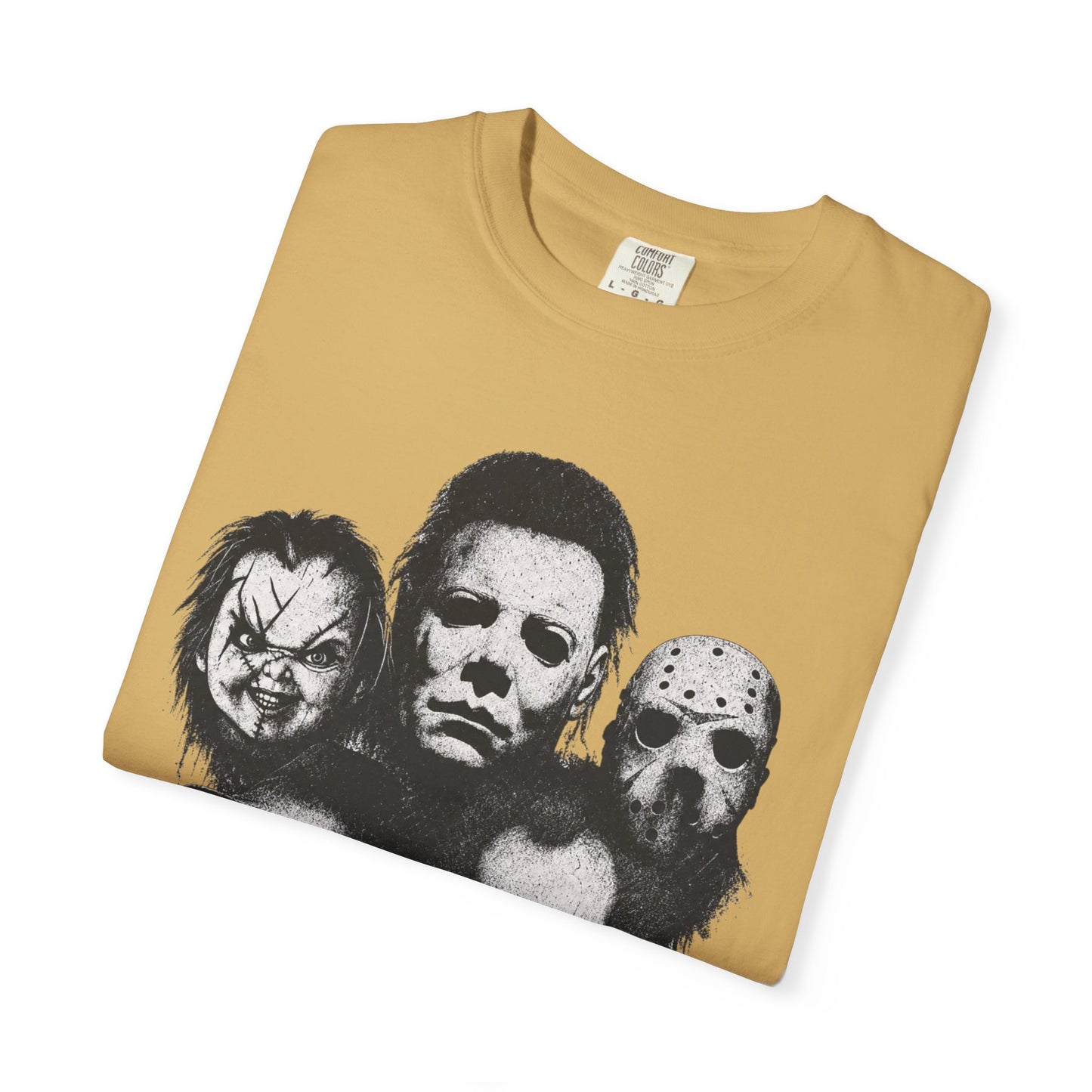 Horror Slasher Masks T-Shirt | Michael Myers, Jason, Freddy, Leatherface