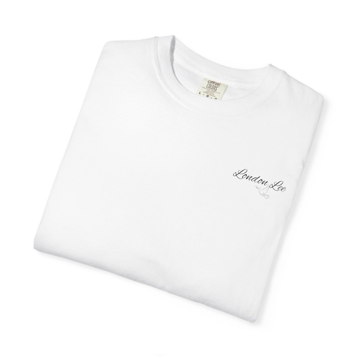 T-Shirt — October Pregnancy & Childloss Awareness Sunset Floral Backprint
