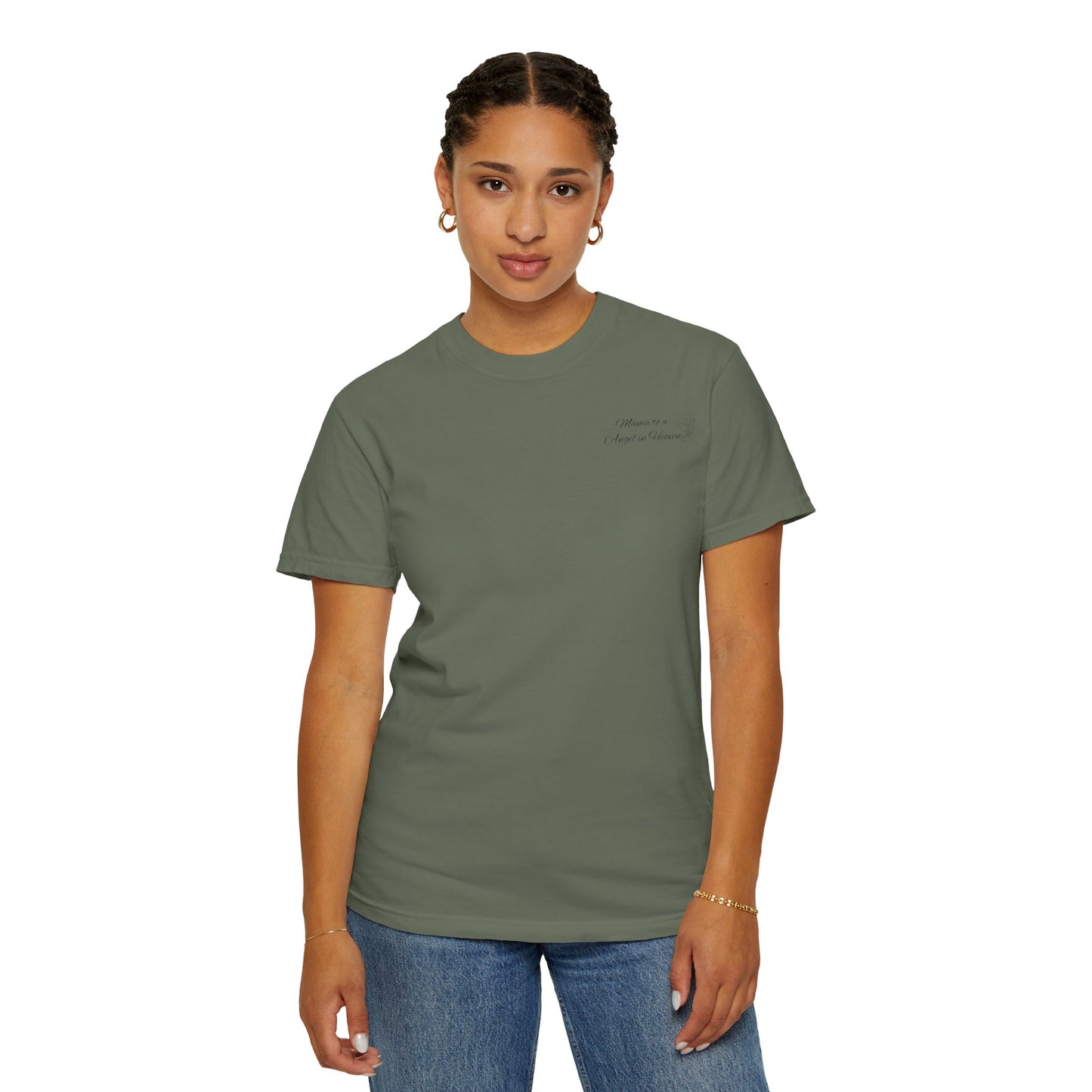 October Child & Pregnancy Awareness T-Shirt — Hawaiian Sunset Awareness Tee