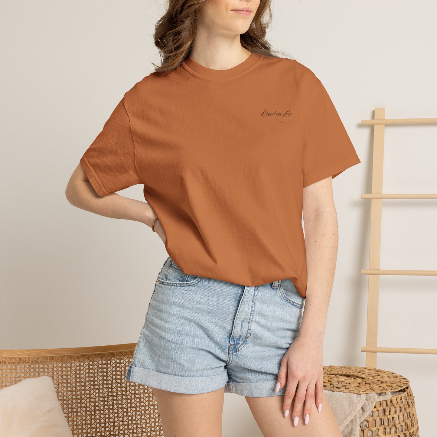 T-Shirt — October Pregnancy & Childloss Awareness Sunset Floral Backprint