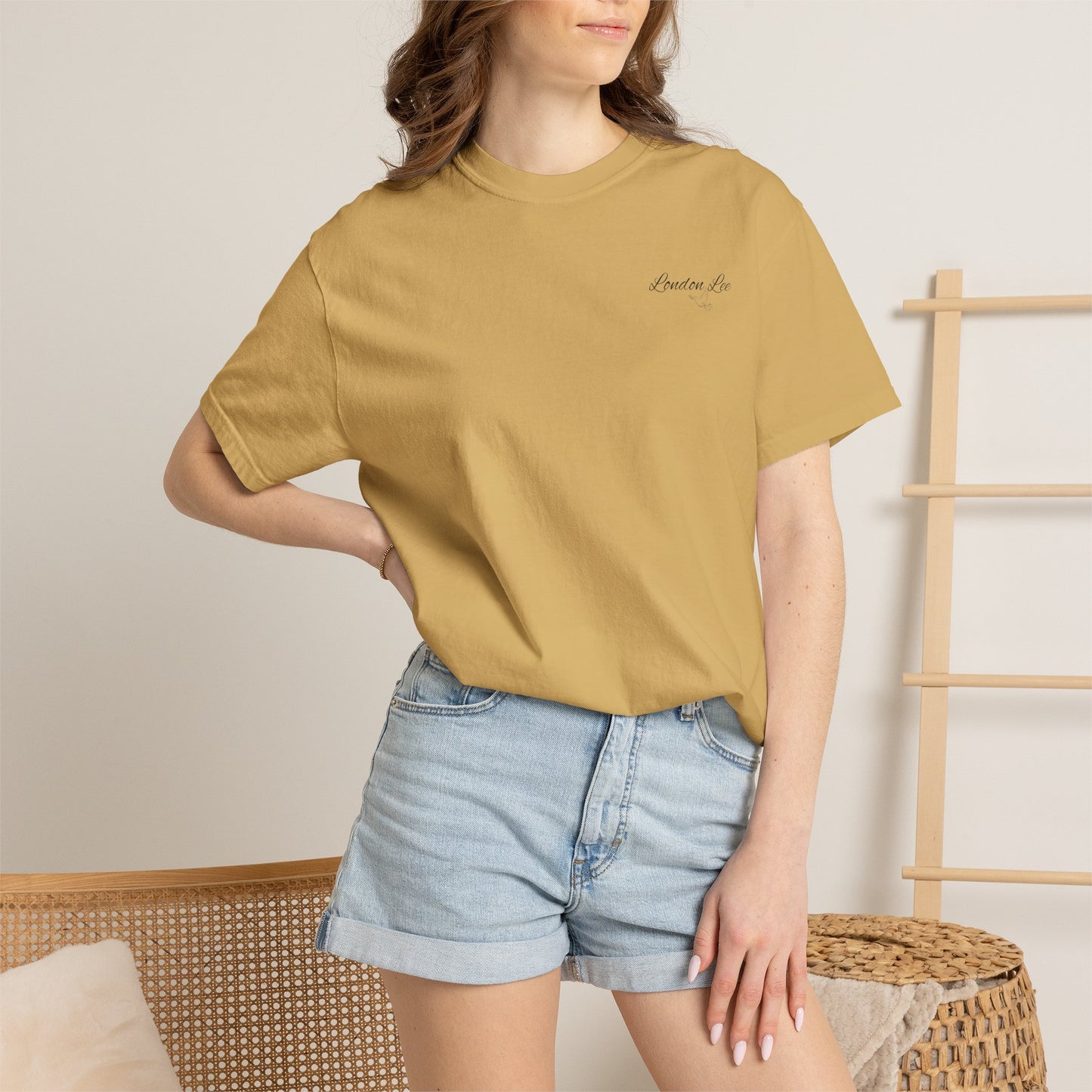 T-Shirt — October Pregnancy & Childloss Awareness Sunset Floral Backprint