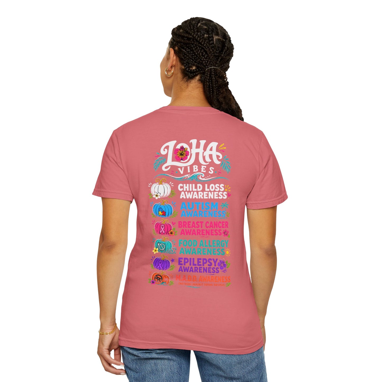 Awareness Pumpkins T-Shirt — Loha Vibes Causes Tee