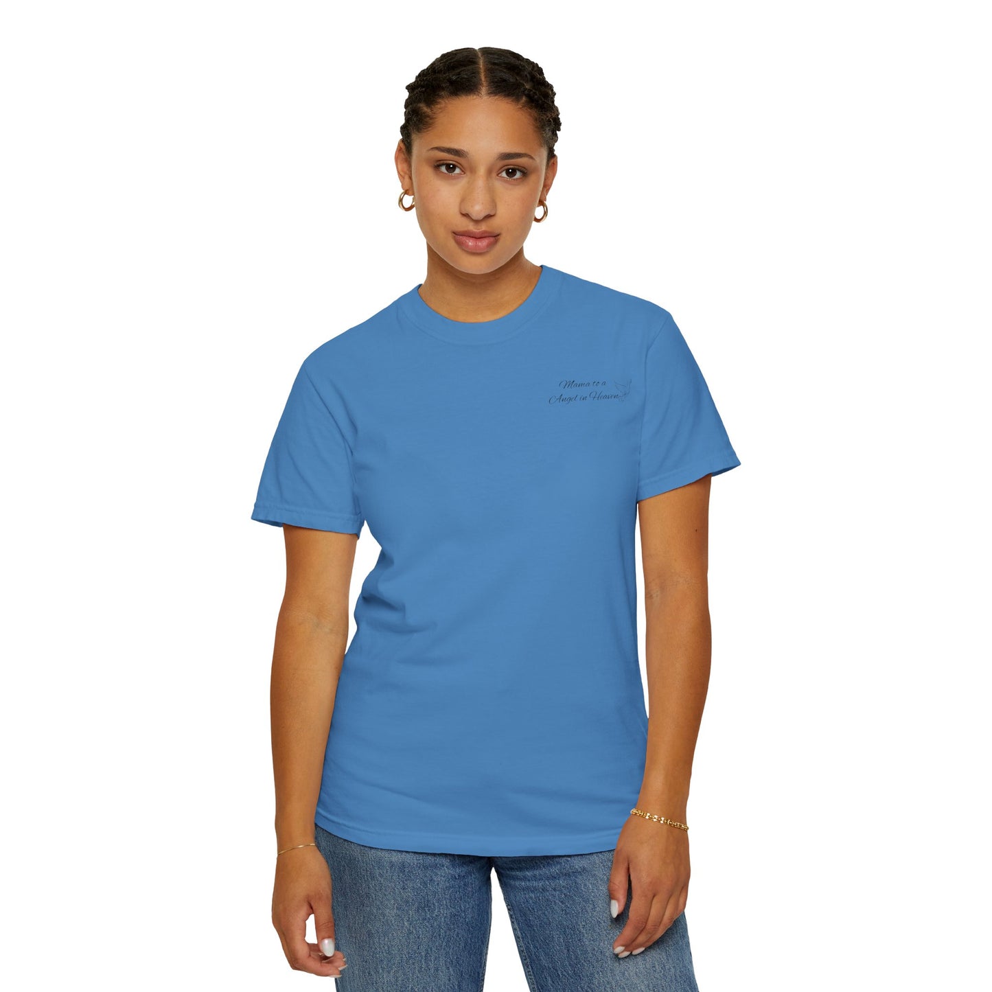 October Child & Pregnancy Awareness T-Shirt — Hawaiian Sunset Awareness Tee