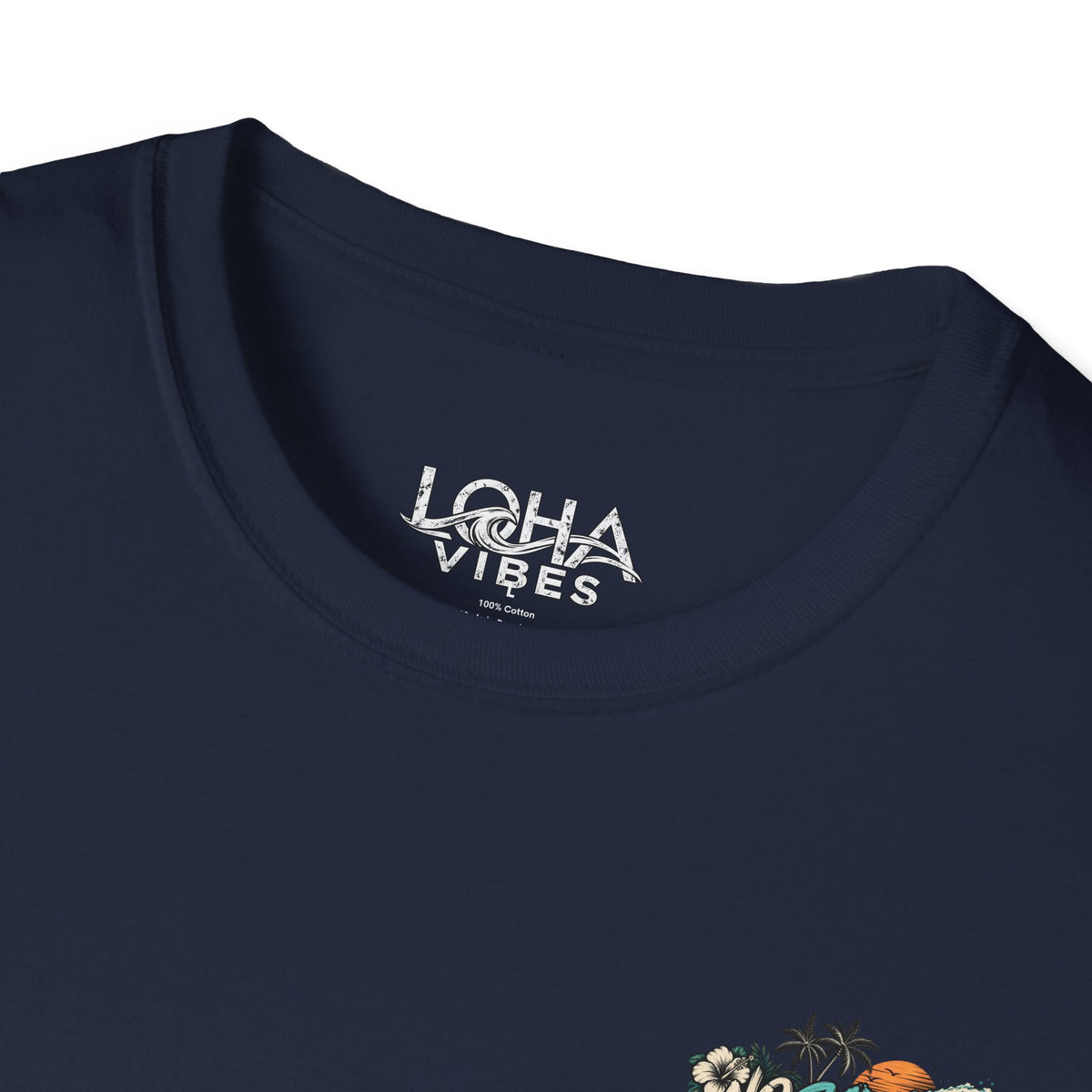 LOHA VIBES - No Bad Tides Beach Vacation T-Shirt