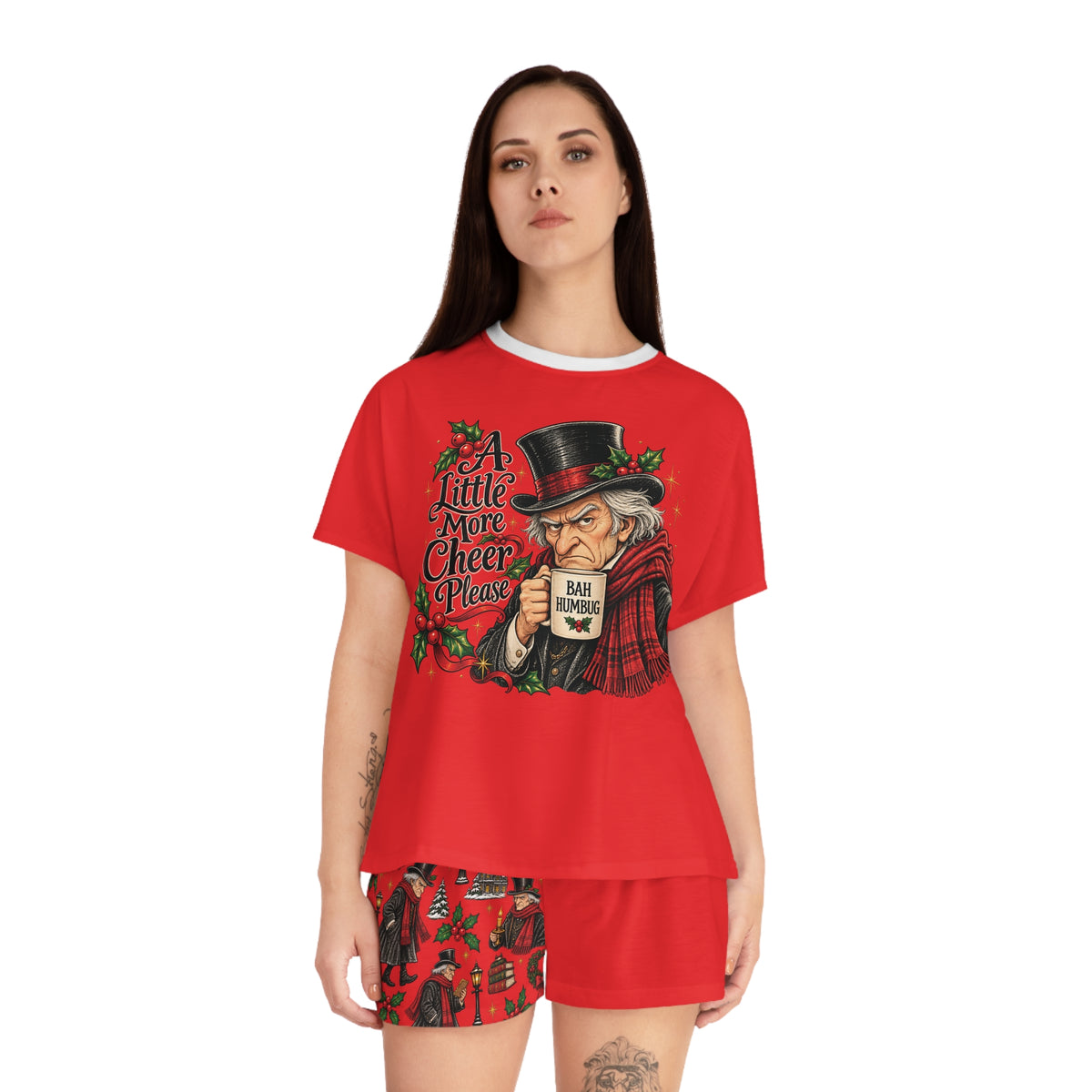 Merry & Moody Christmas Pajama Short Set | Journey London & Co.