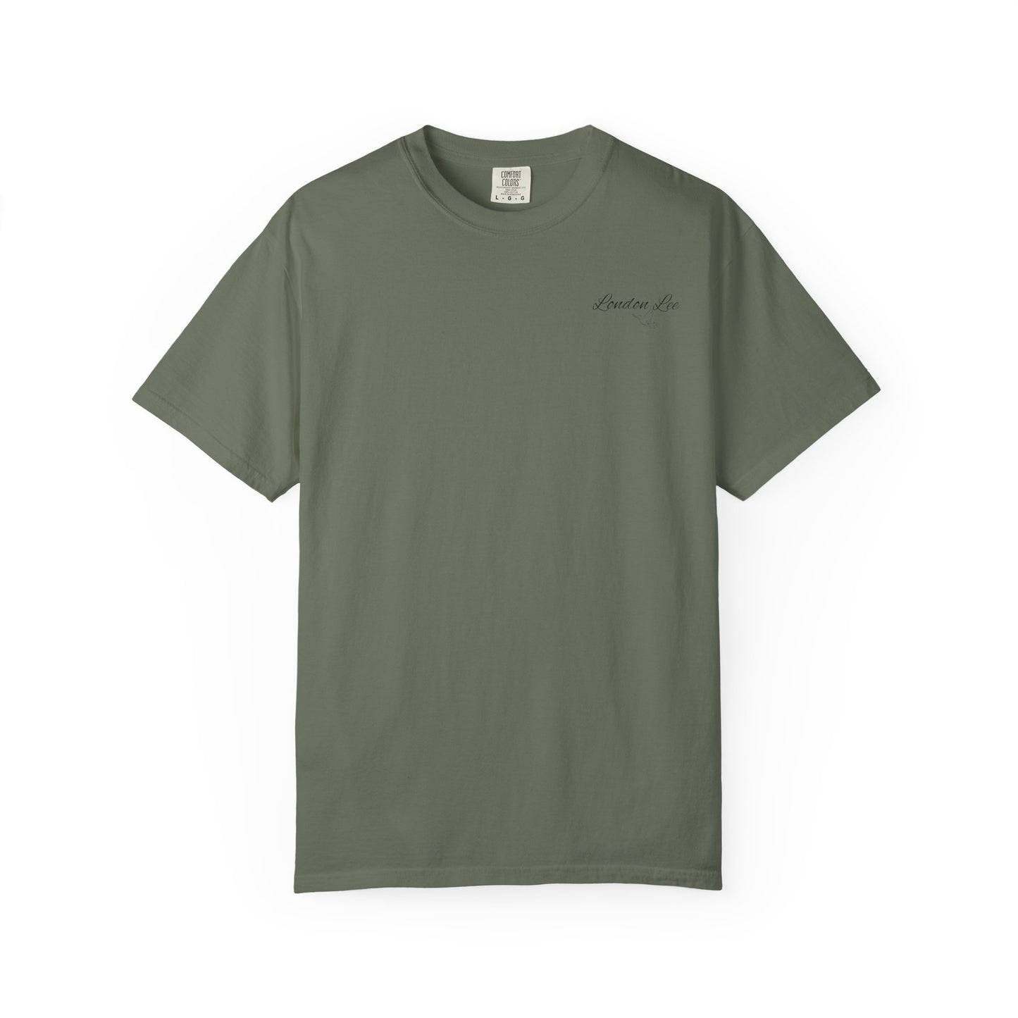 T-Shirt — October Pregnancy & Childloss Awareness Sunset Floral Backprint