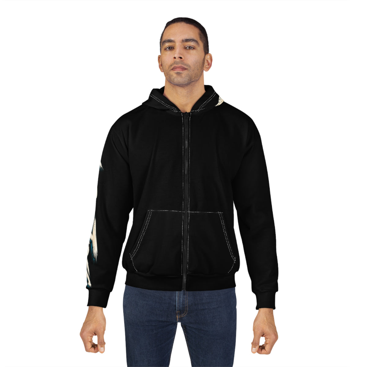 NO BAD TIDES - LOHA VIBES Zip Hoodie