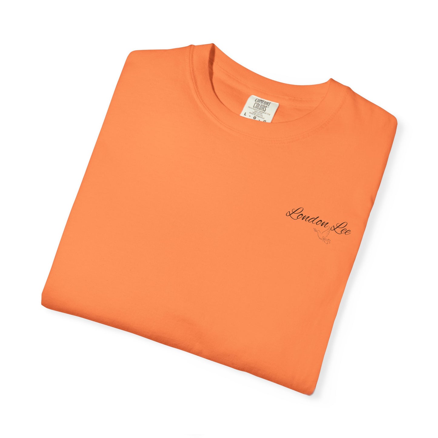 T-Shirt — October Pregnancy & Childloss Awareness Sunset Floral Backprint