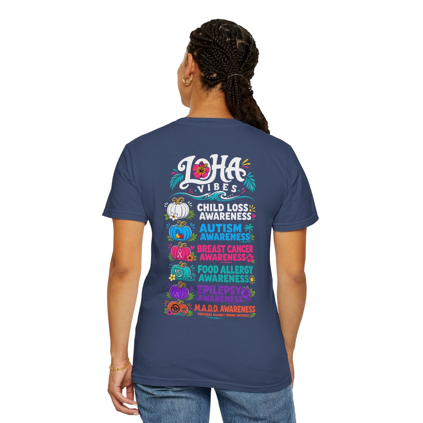 Awareness Pumpkins T-Shirt — Loha Vibes Causes Tee