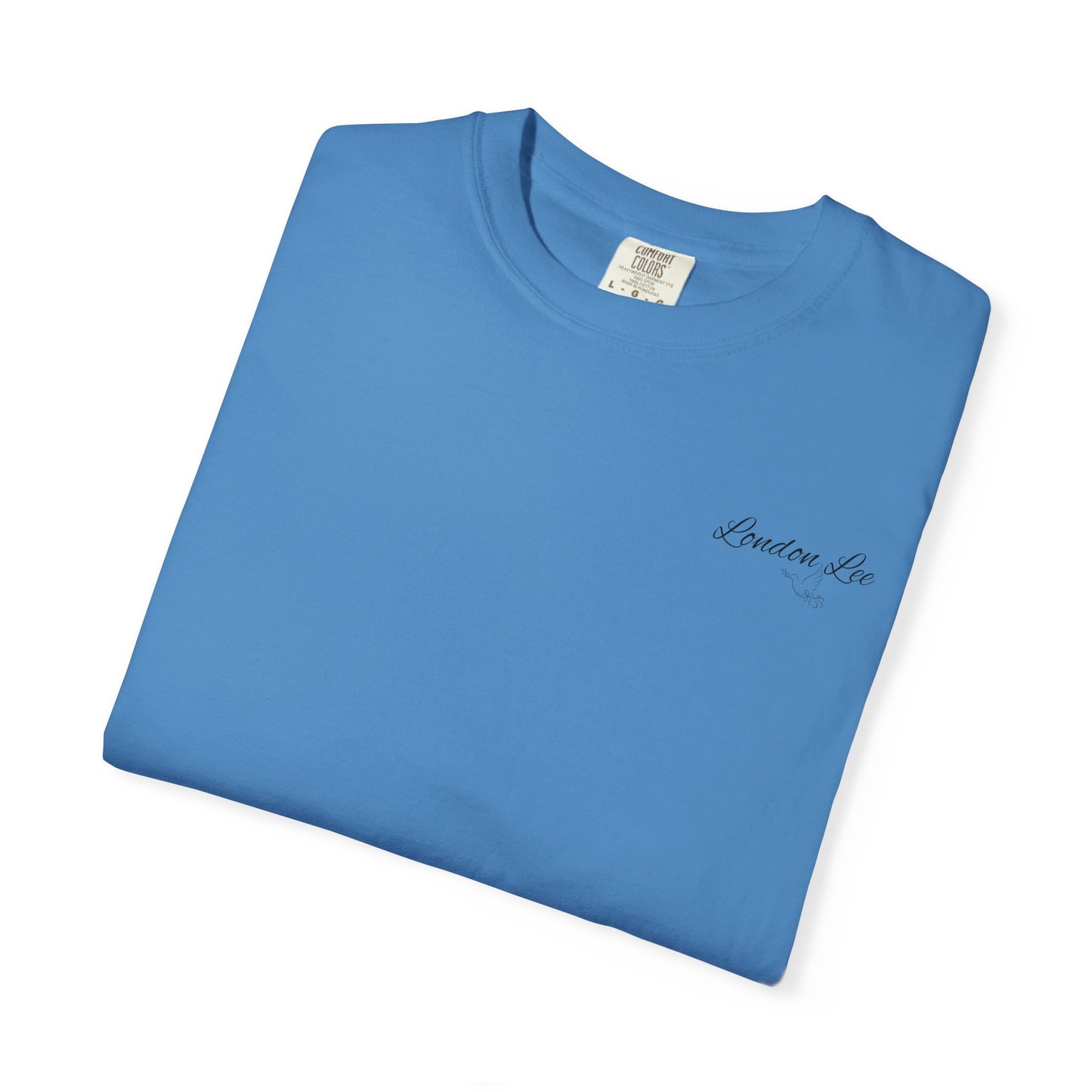 T-Shirt — October Pregnancy & Childloss Awareness Sunset Floral Backprint