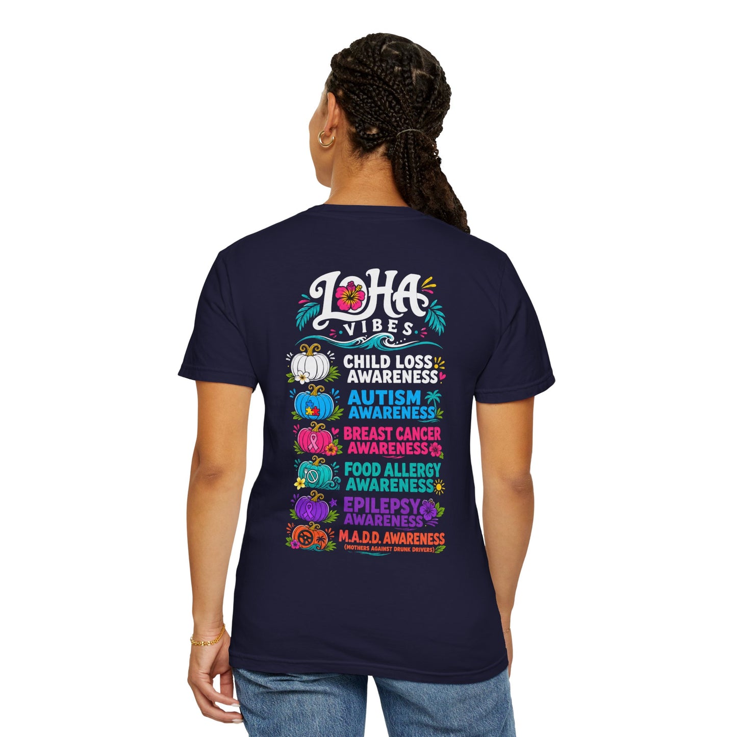 Awareness Pumpkins T-Shirt — Loha Vibes Causes Tee