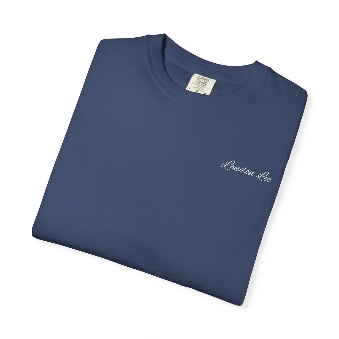 T-Shirt — October Pregnancy & Childloss Awareness Sunset Floral Backprint