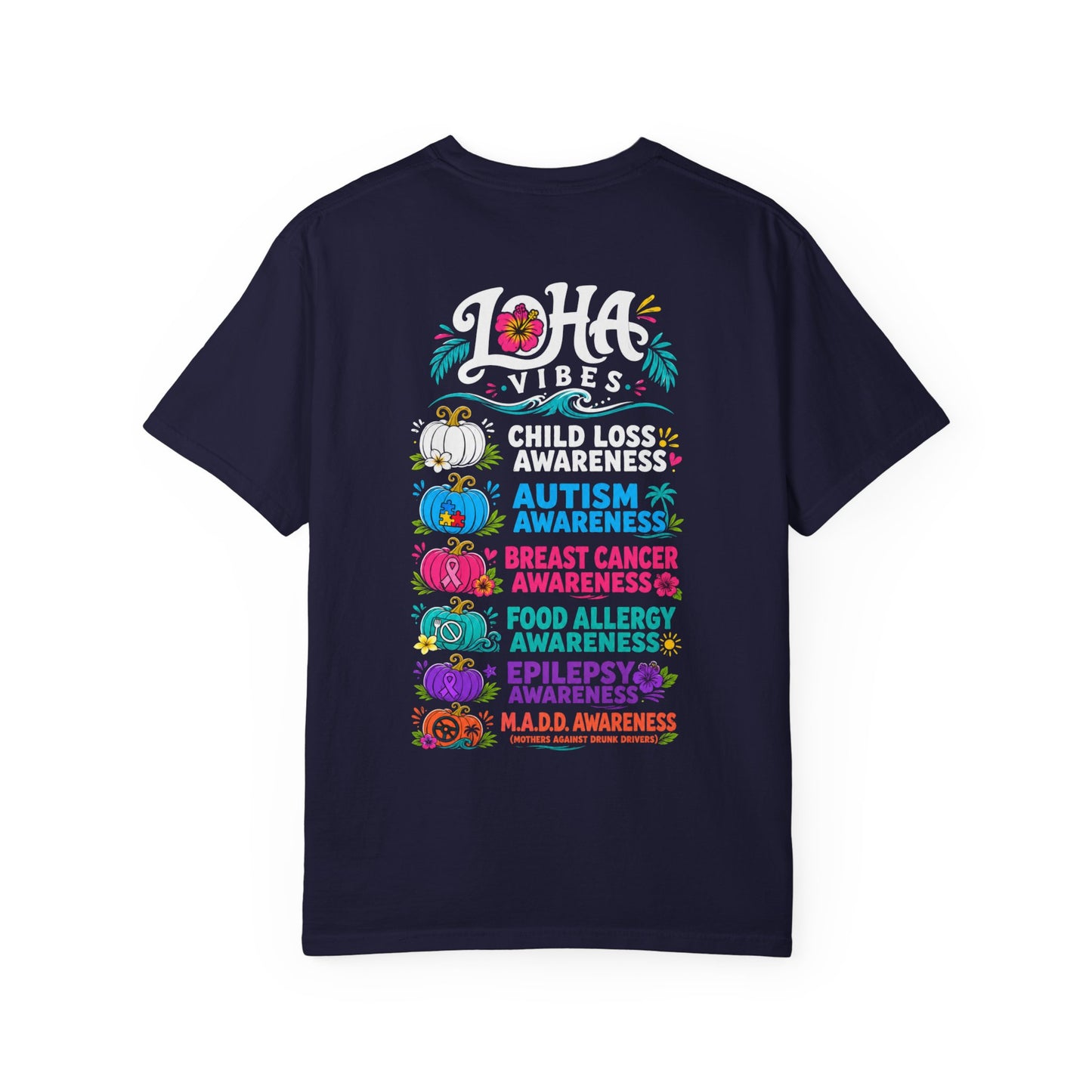 Awareness Pumpkins T-Shirt — Loha Vibes Causes Tee