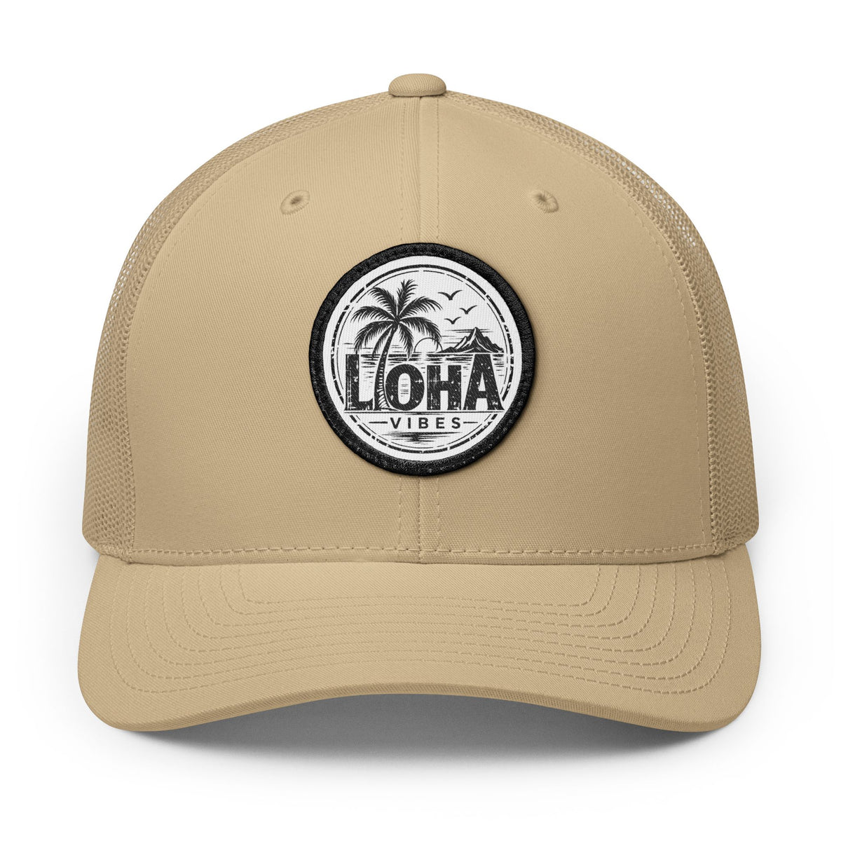 LOHA VIBES | Vintage Island Embroidered Patch Trucker Hat