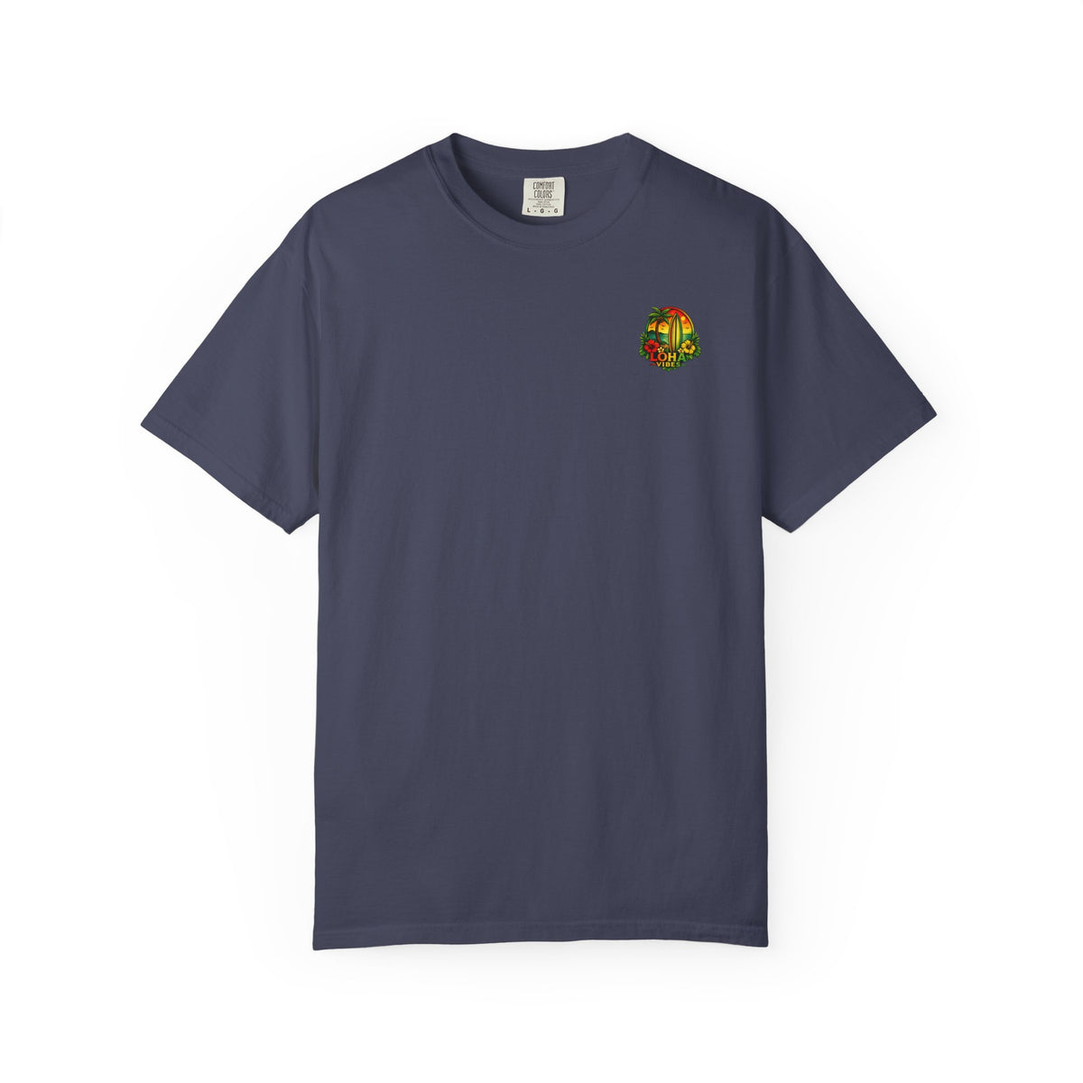 Loha Vibes T-Shirt — Tropical Surf Sunset Tee