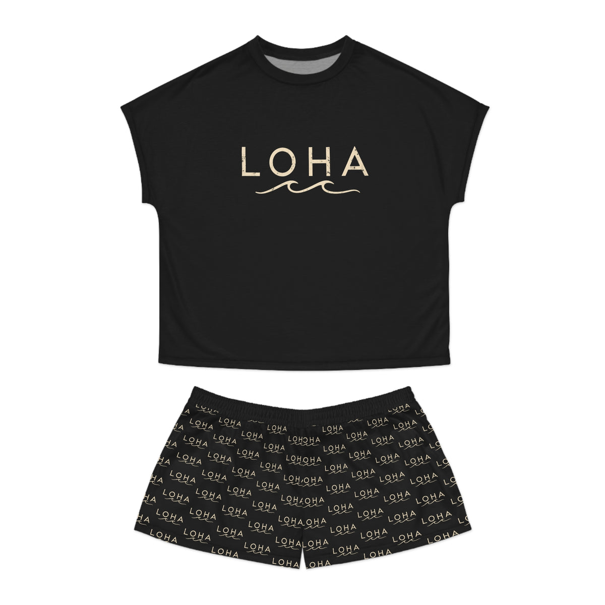 LOHA VIBES | Island Dreamin' Women's Pajama Short Set