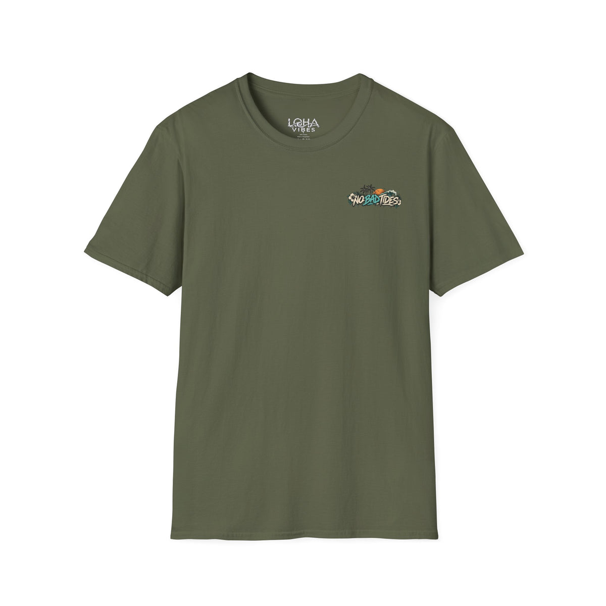 LOHA VIBES - No Bad Tides Beach Vacation T-Shirt