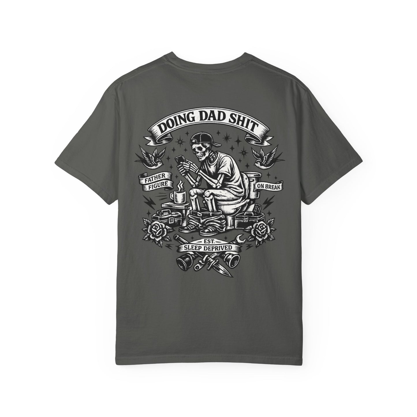 Doing Dad Shit T-Shirt | Dad Life, Retro Tattoo Style