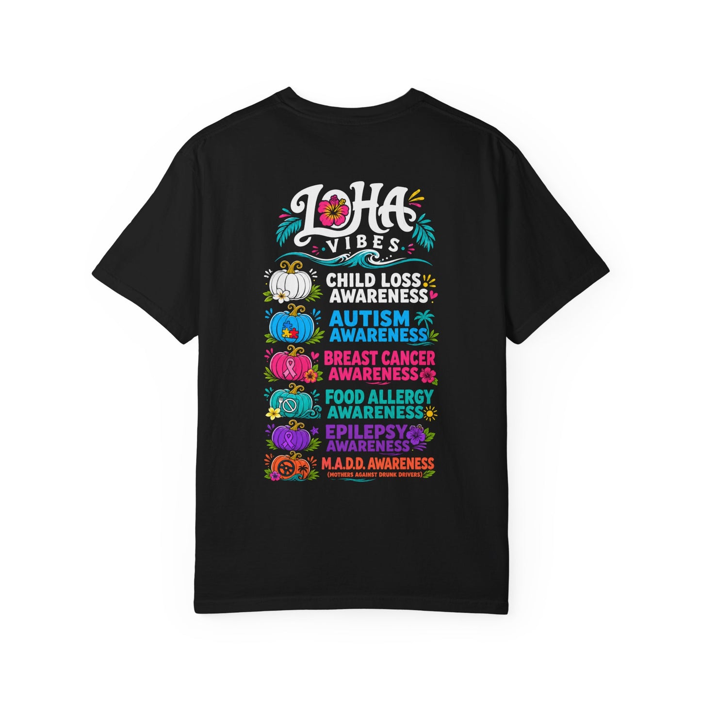 Awareness Pumpkins T-Shirt — Loha Vibes Causes Tee