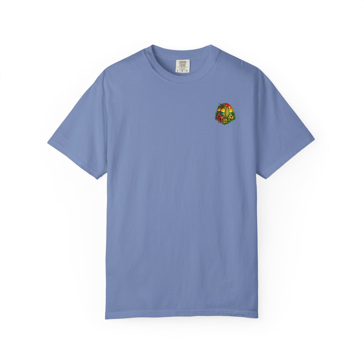 Loha Vibes T-Shirt — Tropical Surf Sunset Tee