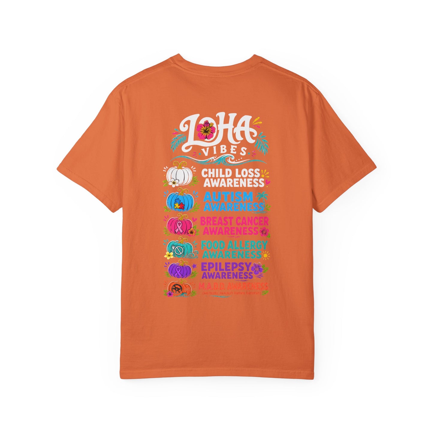 Awareness Pumpkins T-Shirt — Loha Vibes Causes Tee